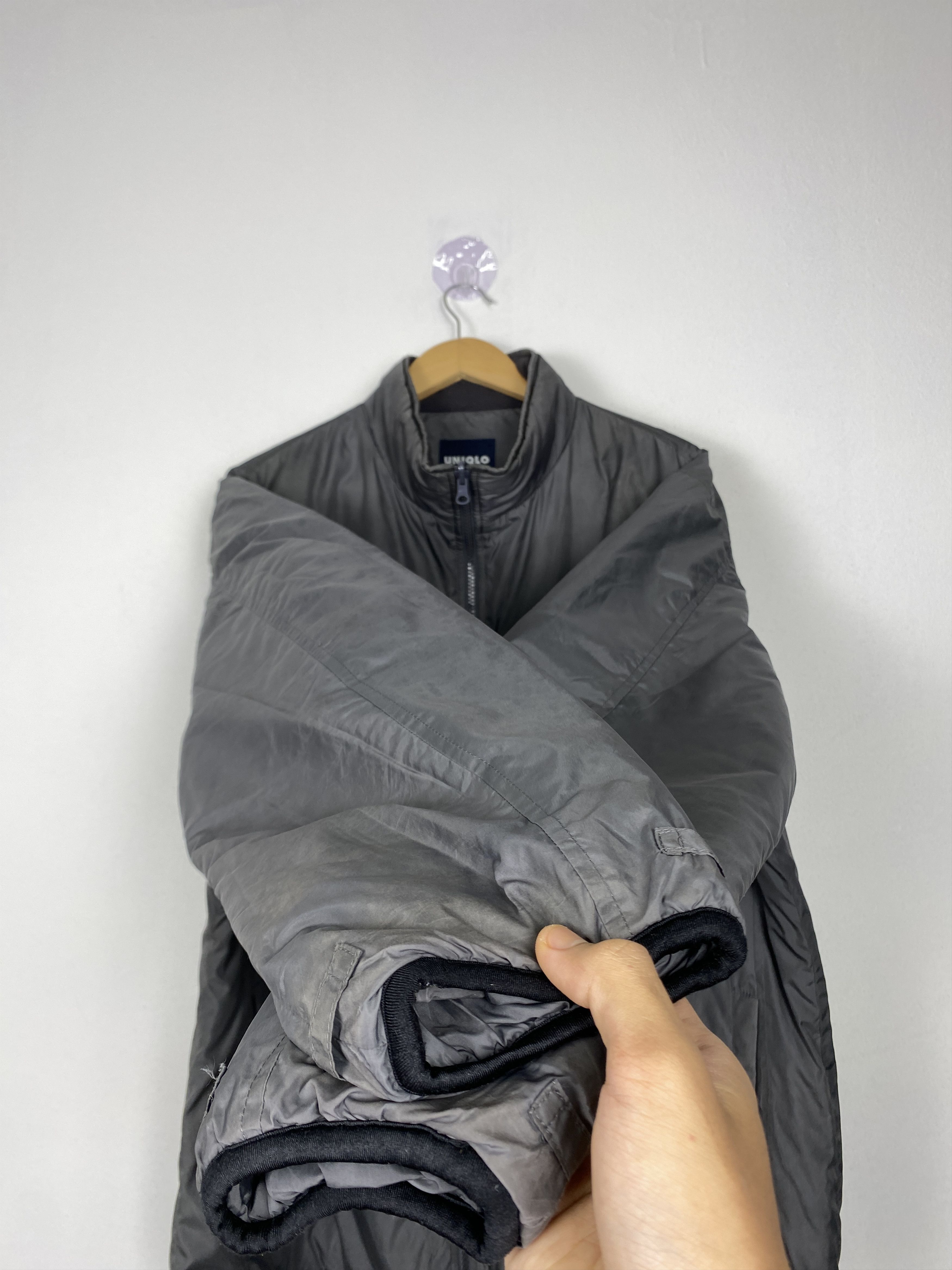Uniqlo × Vintage Vintage Uniqlo Puffer Reversible Zip Up Jacket Size US XL / EU 56 / 4 - 6 Thumbnail
