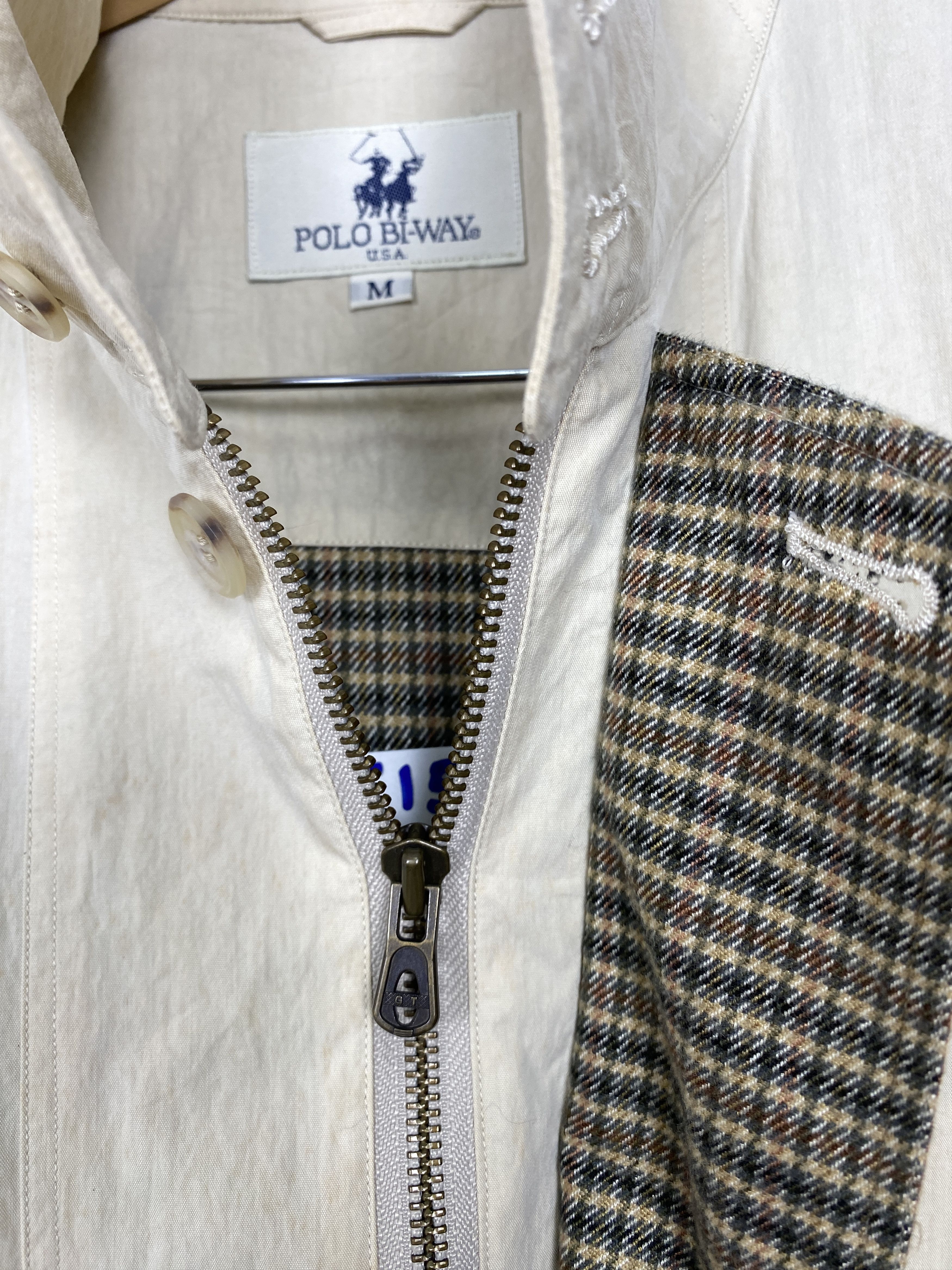 Vintage Vintage Polo Bi-Way Zip Up Jacket J1520 Size US M / EU 48-50 / 2 - 5 Thumbnail