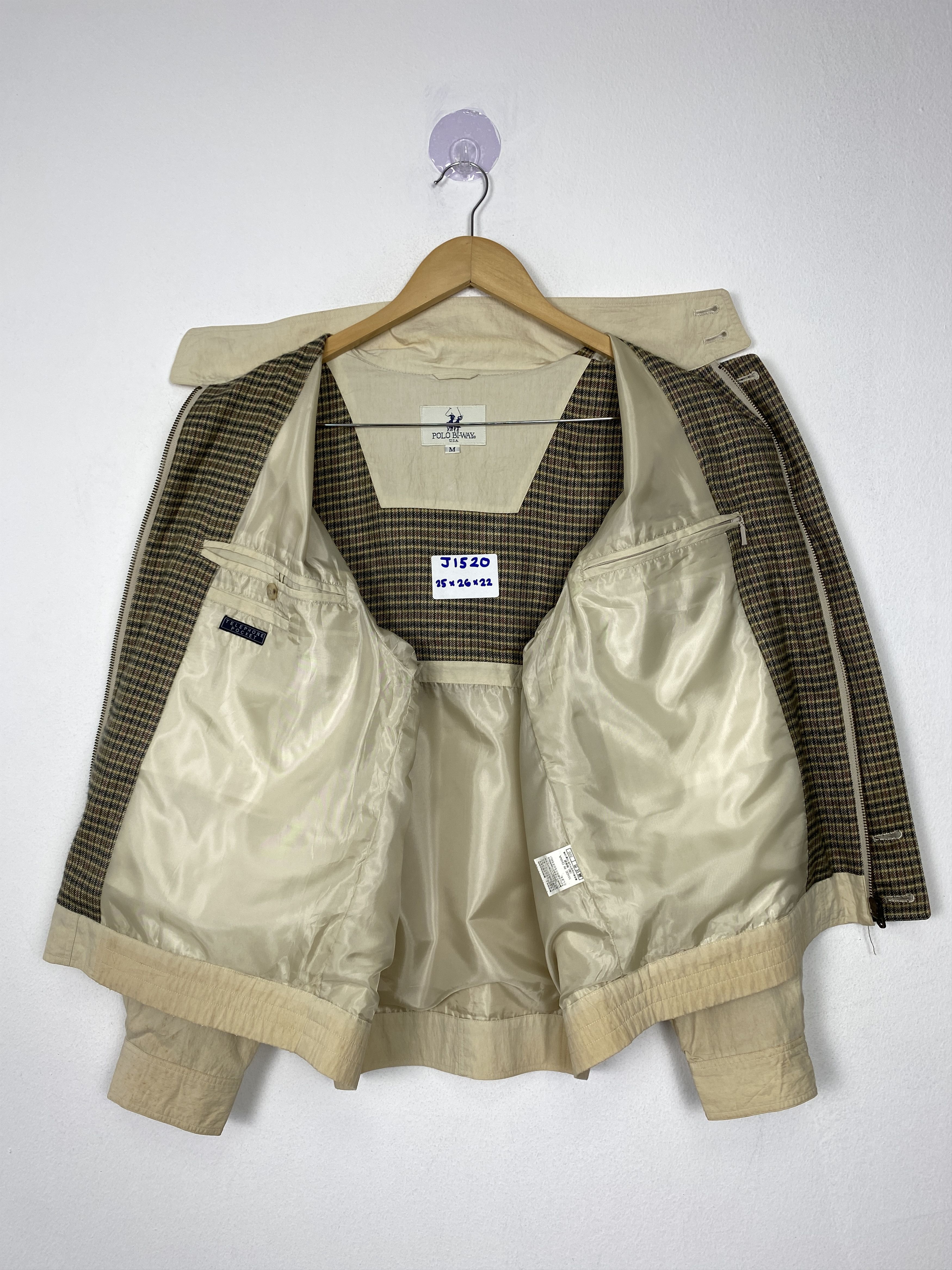 Vintage Vintage Polo Bi-Way Zip Up Jacket J1520 Size US M / EU 48-50 / 2 - 8 Thumbnail