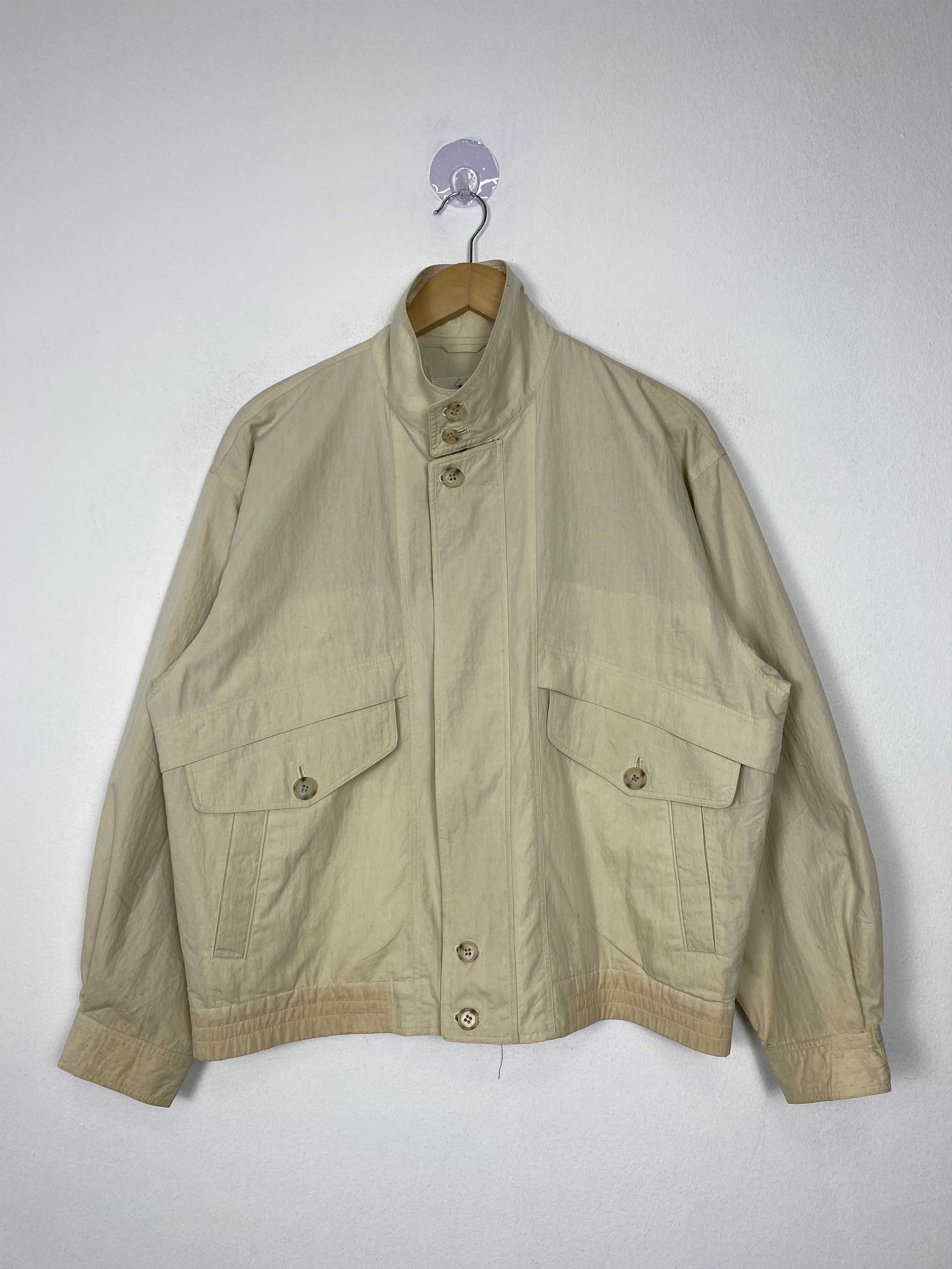 Vintage Vintage Polo Bi-Way Zip Up Jacket J1520 Size US M / EU 48-50 / 2 - 1 Thumbnail