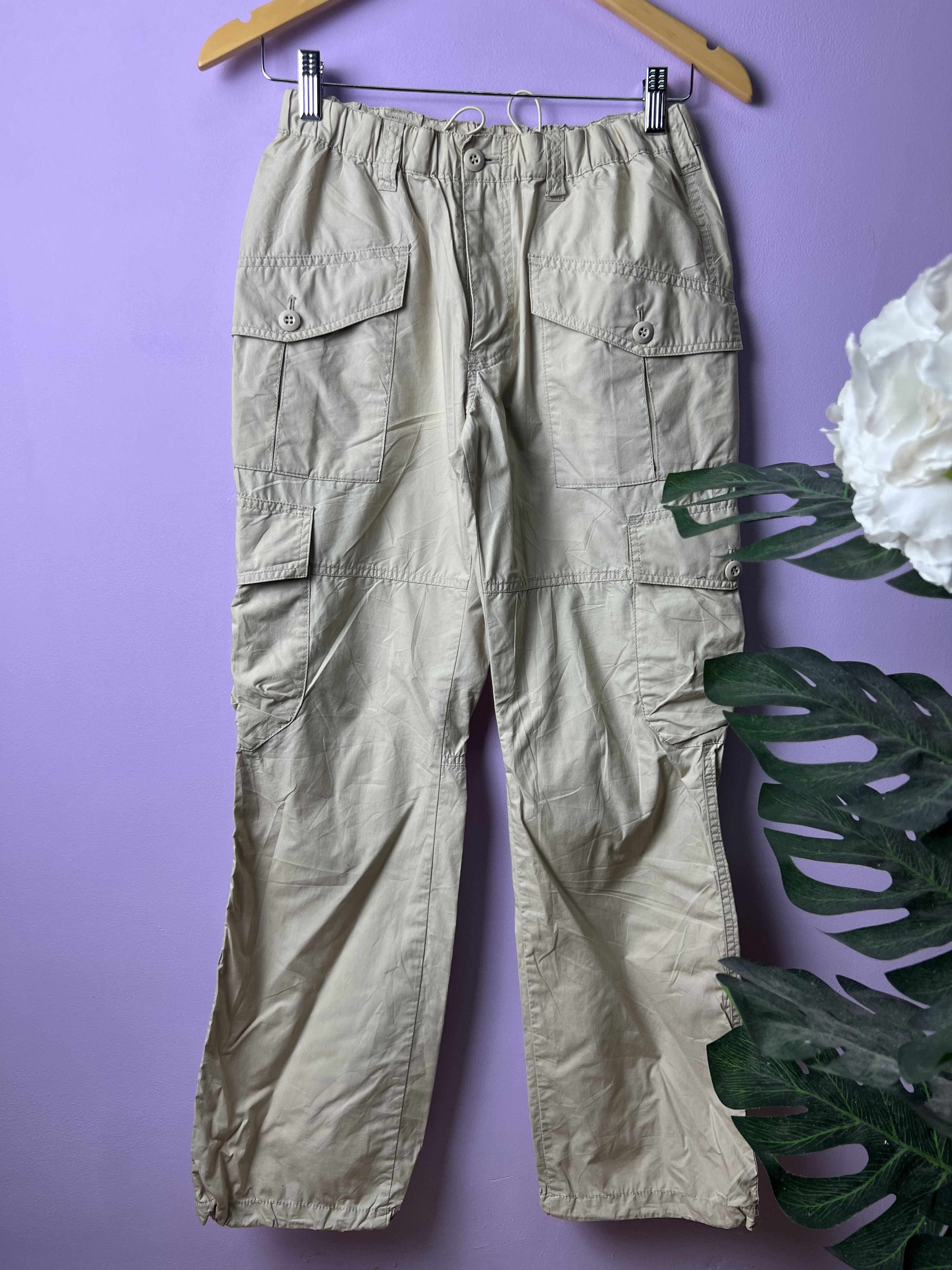 Japanese Brand 🔥Pearly Gates Light Cargo Pants Size 27" / US 4 / IT 40 - 2 Thumbnail