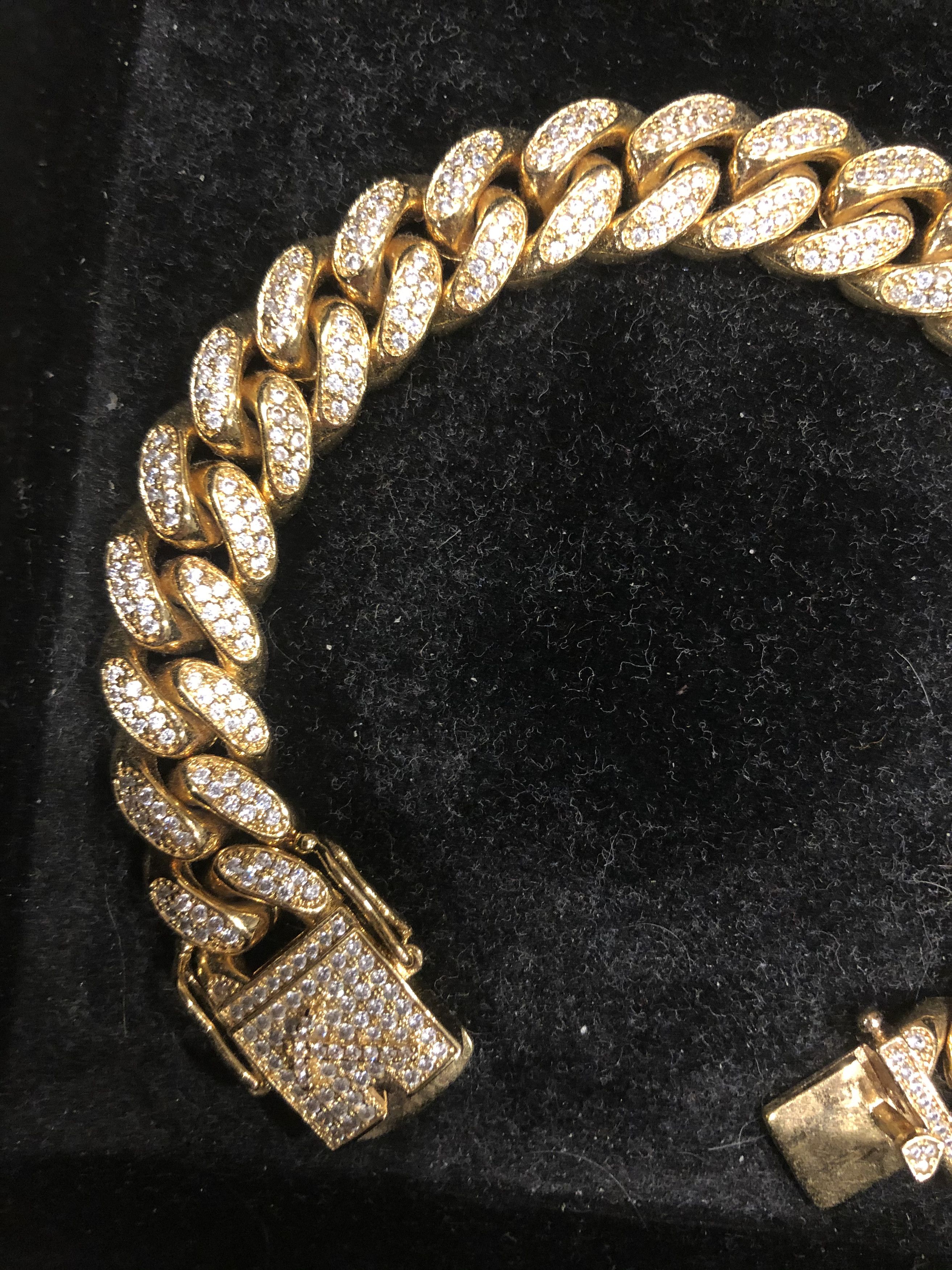 Jewelry GLD cuban link bracelet Size ONE SIZE - 2 Thumbnail