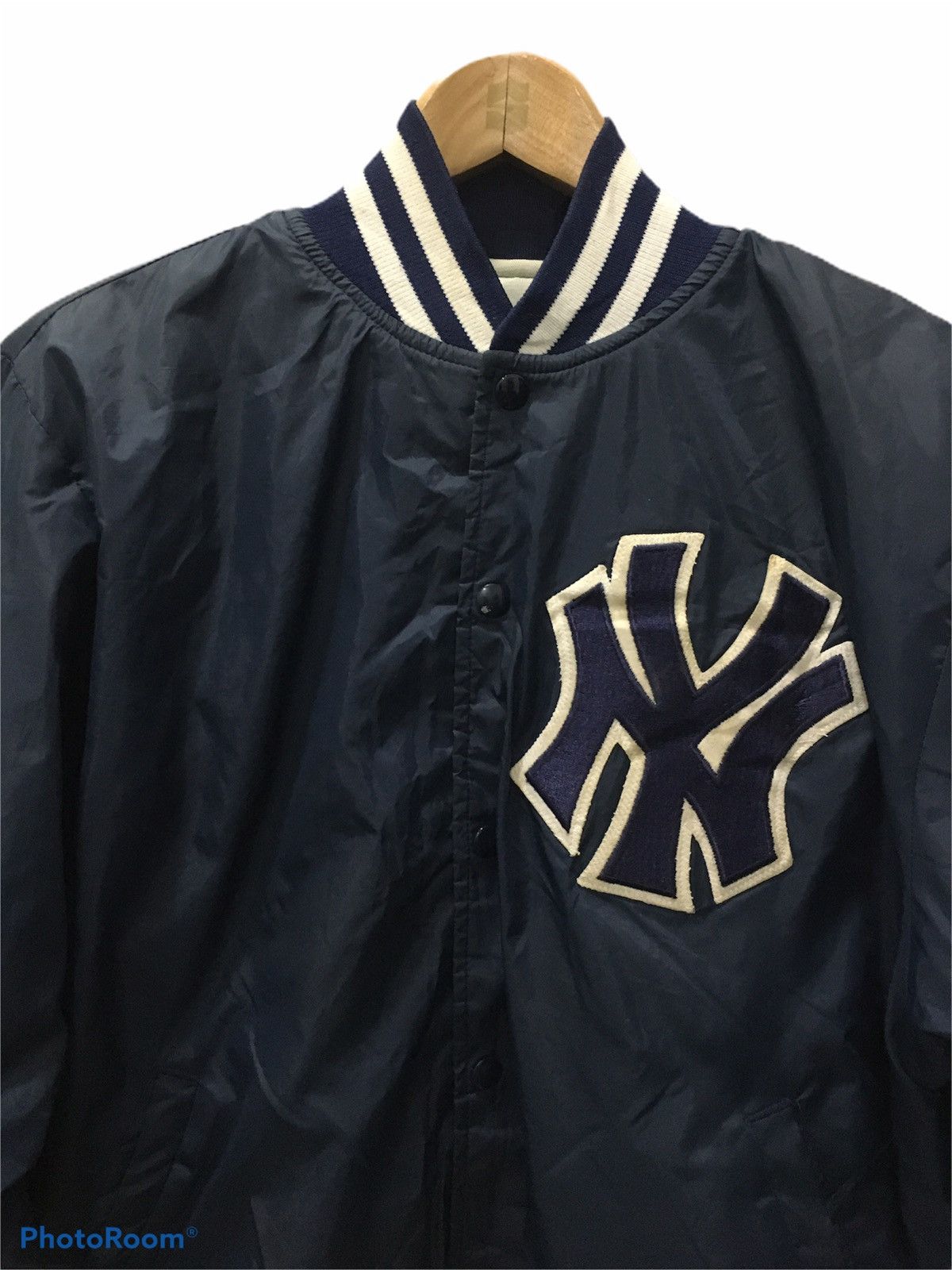 New York Yankees × Vintage Vtg NY YANKESS JACKET Size US L / EU 52-54 / 3 - 2 Thumbnail