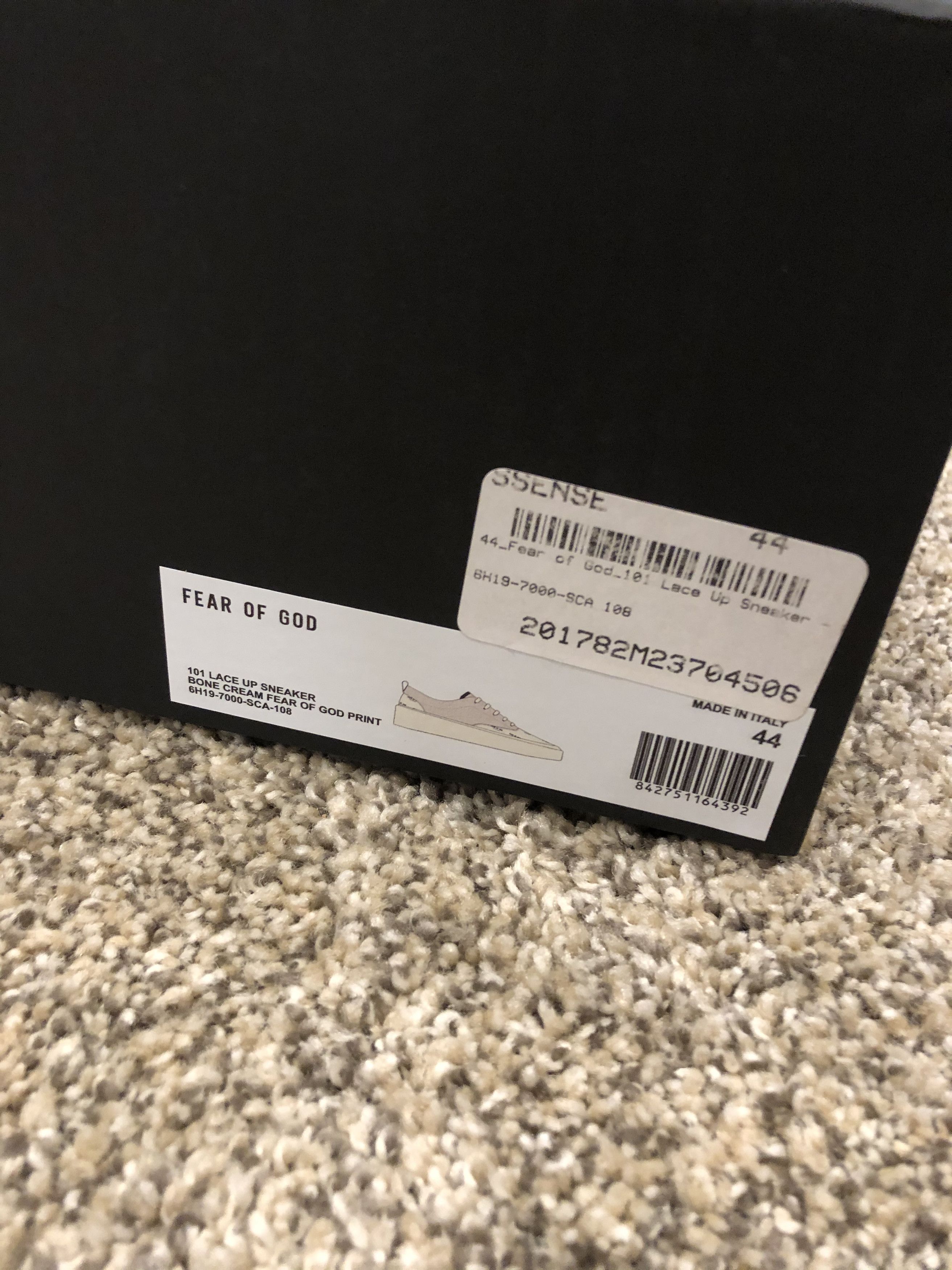 Fear of God fear of god 101 fog print Size US 11 / EU 44 - 7 Thumbnail