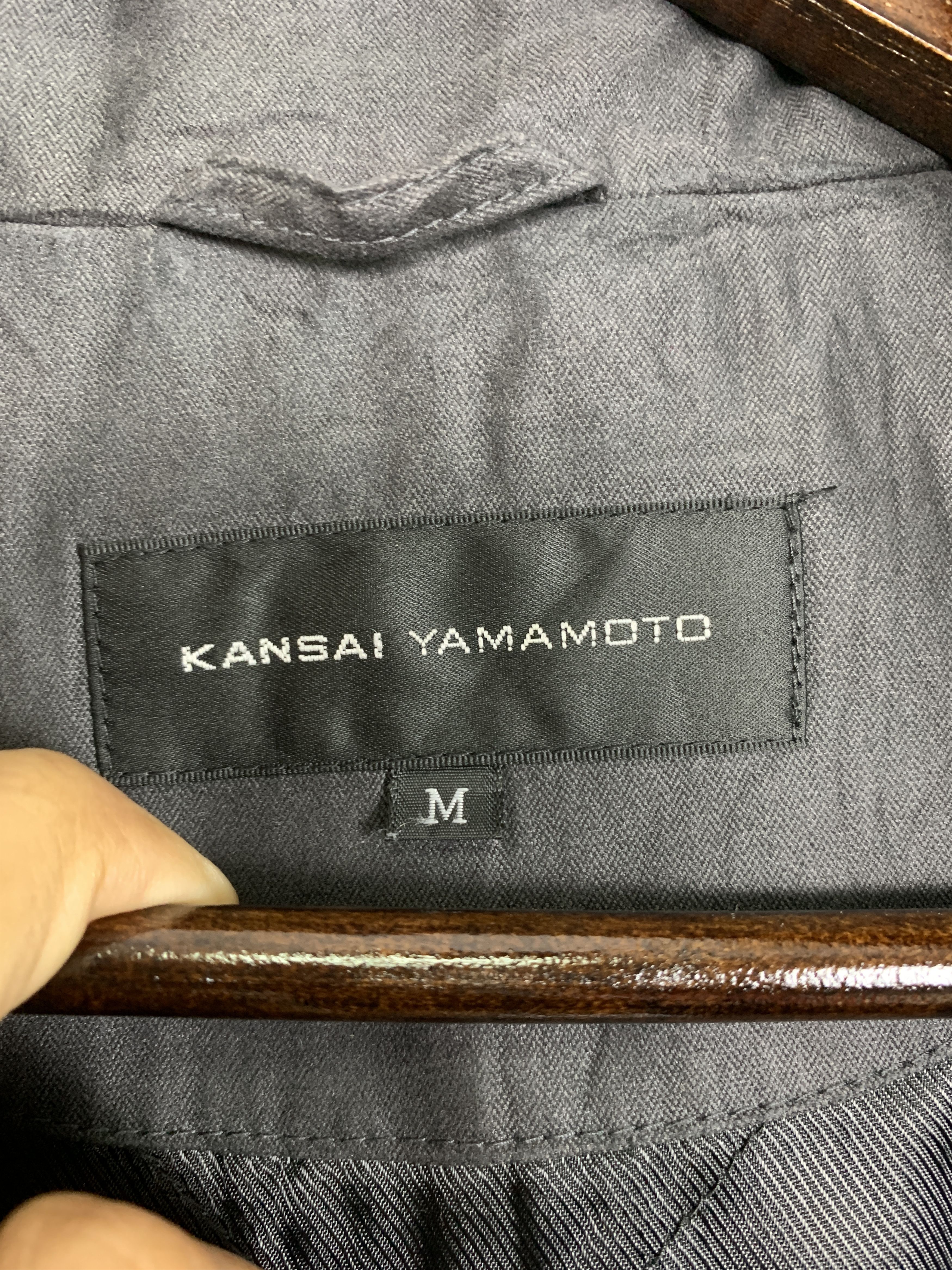 Kansai Yamamoto Vintage KANSAI YAMAMOTO Zip Up Multi Pocket Jacket J0839 Size US S / EU 44-46 / 1 - 8 Thumbnail