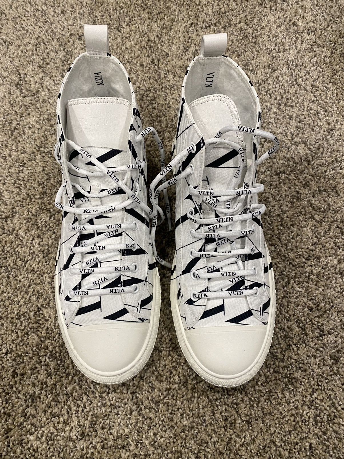 Valentino Valentino VLTN hi-tops Size US 10.5 / EU 43-44 - 4 Thumbnail