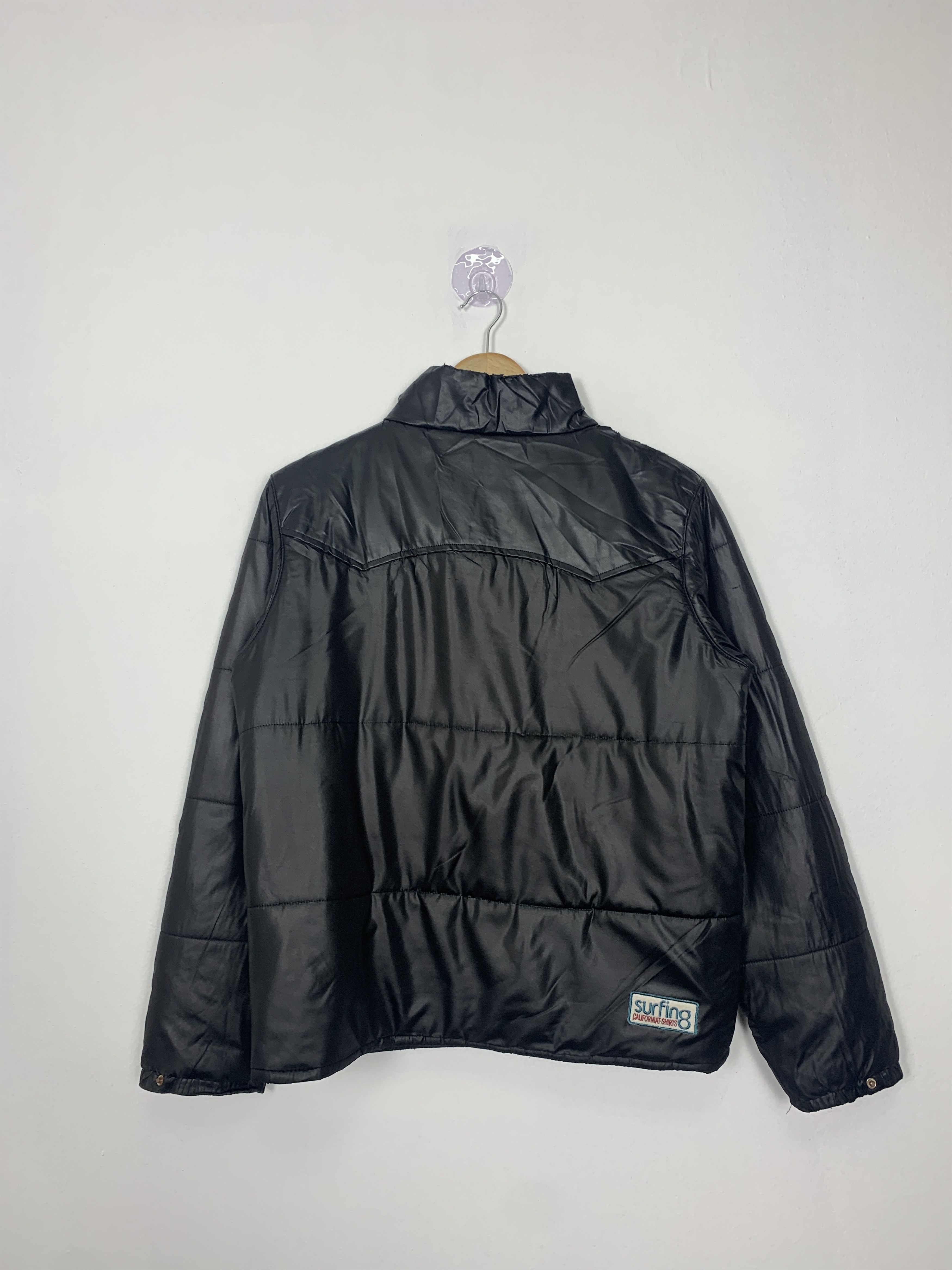 Japanese Brand Vintage SURFSPORT Patches Puffer Zip Up Jacket J0997 Size US S / EU 44-46 / 1 - 6 Thumbnail