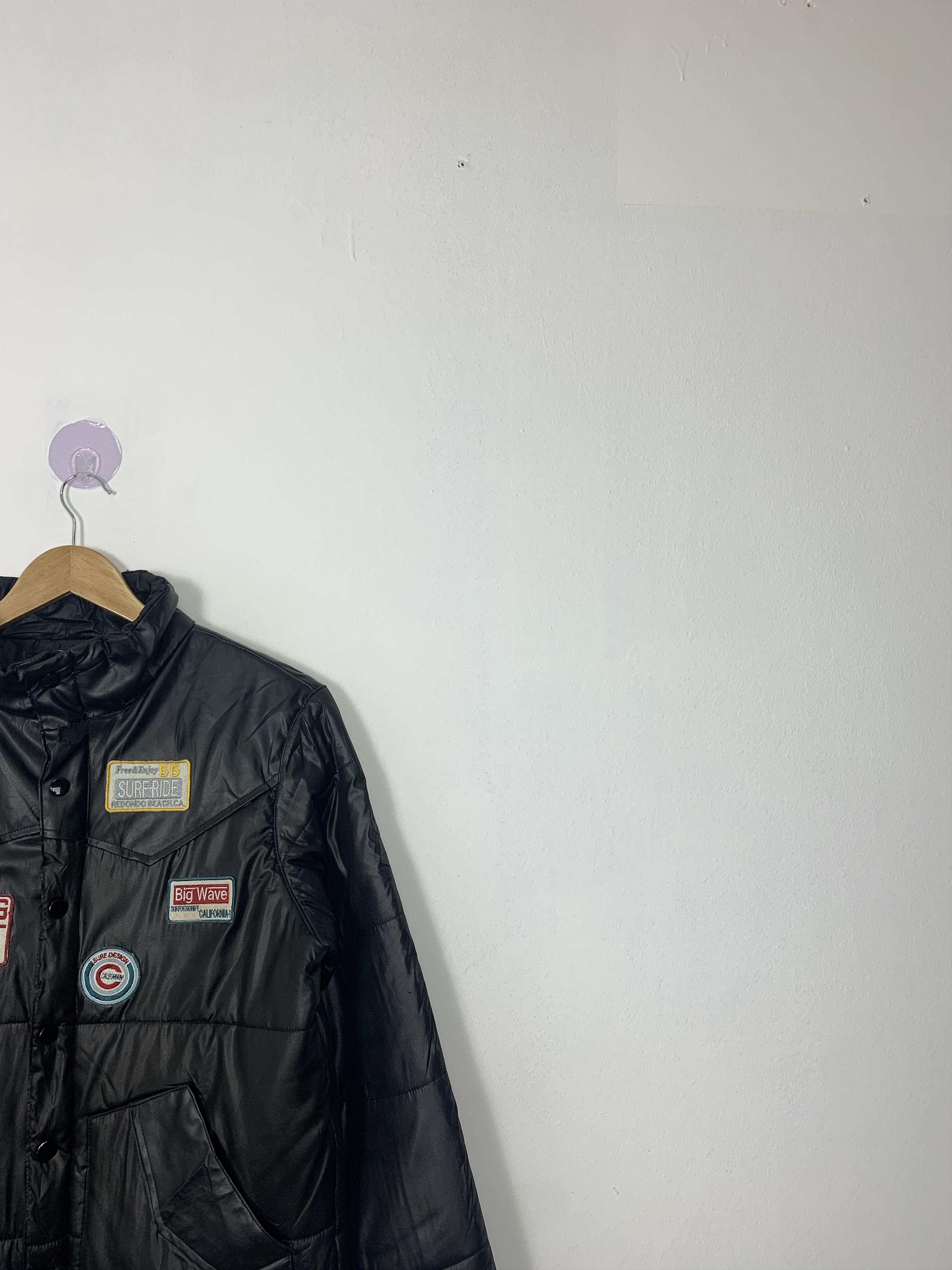 Japanese Brand Vintage SURFSPORT Patches Puffer Zip Up Jacket J0997 Size US S / EU 44-46 / 1 - 3 Thumbnail