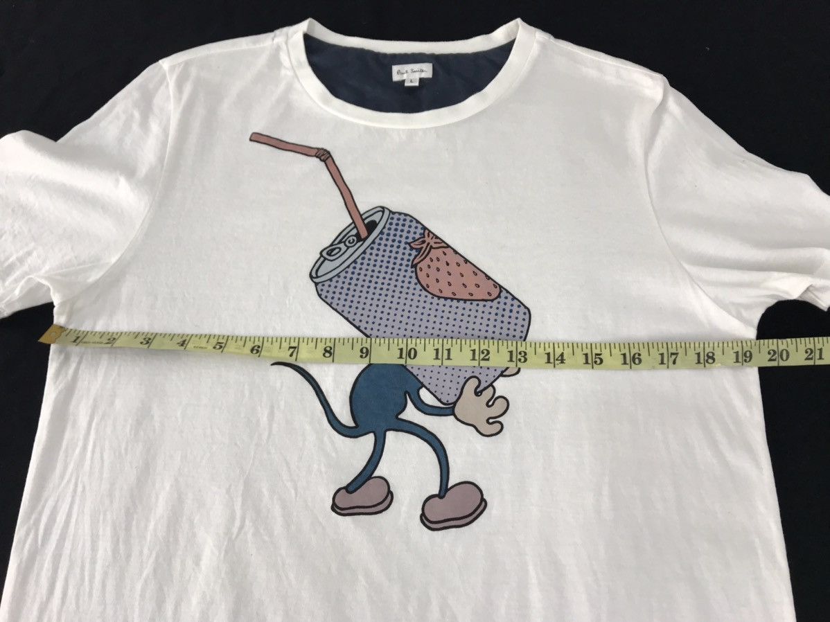 Paul Smith Paul Smith Mickey Cartoon Hide Head Graphic Logo Tee Size M / US 6-8 / IT 42-44 - 8 Thumbnail