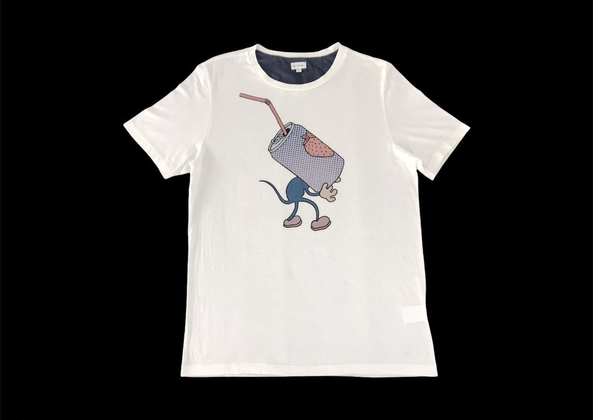 Paul Smith Paul Smith Mickey Cartoon Hide Head Graphic Logo Tee Size M / US 6-8 / IT 42-44 - 1 Thumbnail