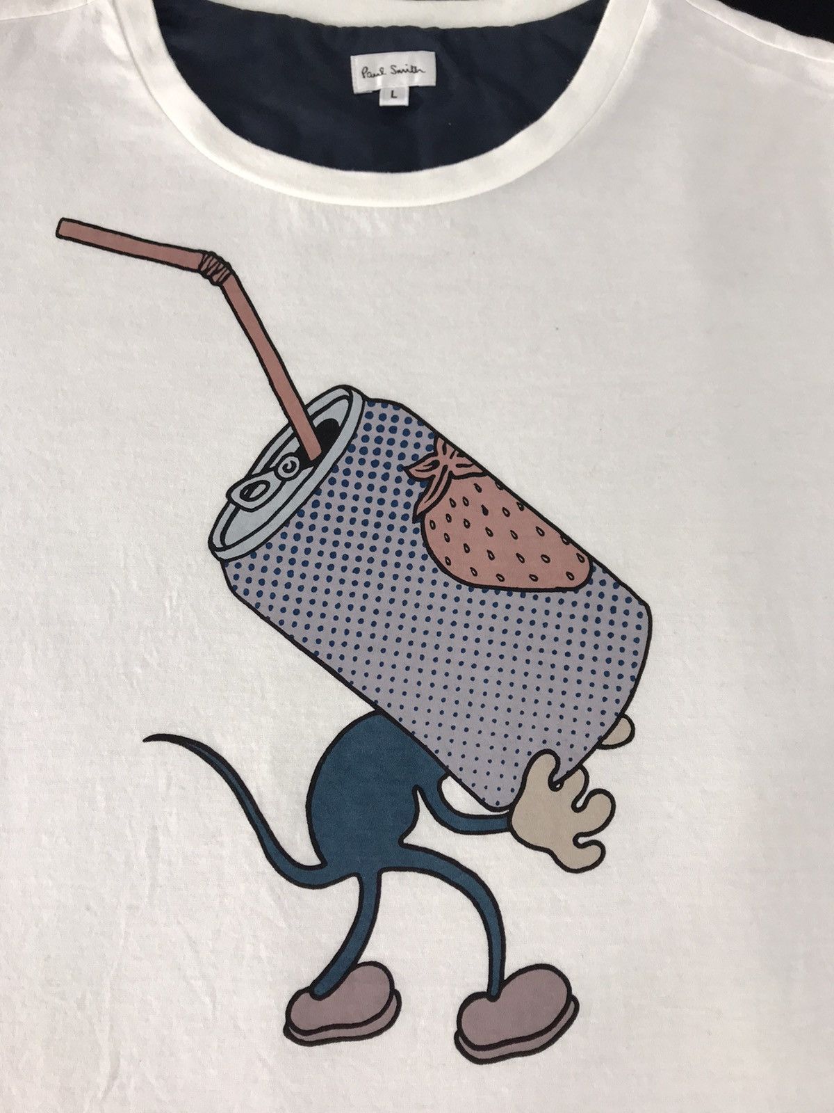 Paul Smith Paul Smith Mickey Cartoon Hide Head Graphic Logo Tee Size M / US 6-8 / IT 42-44 - 2 Thumbnail