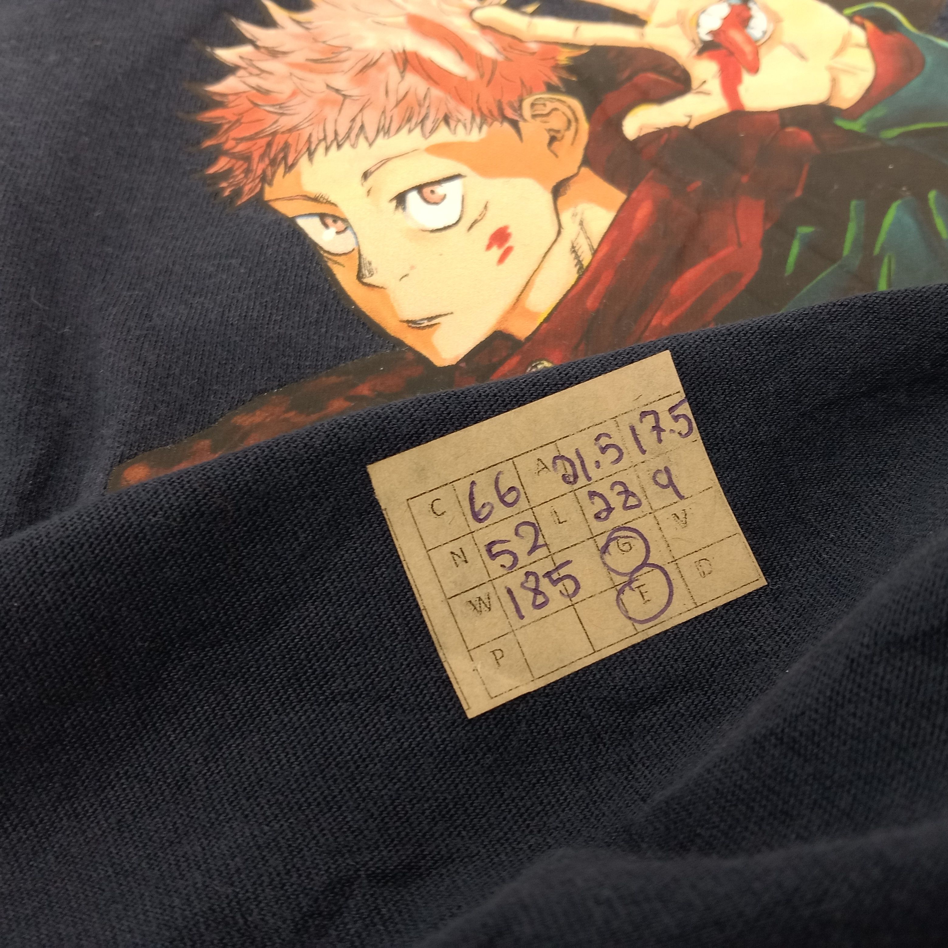 Anime × Japanese Brand × Vintage Jujutsu Kaisen Japanese Animated Character Tshirt Size US L / EU 52-54 / 3 - 10 Thumbnail