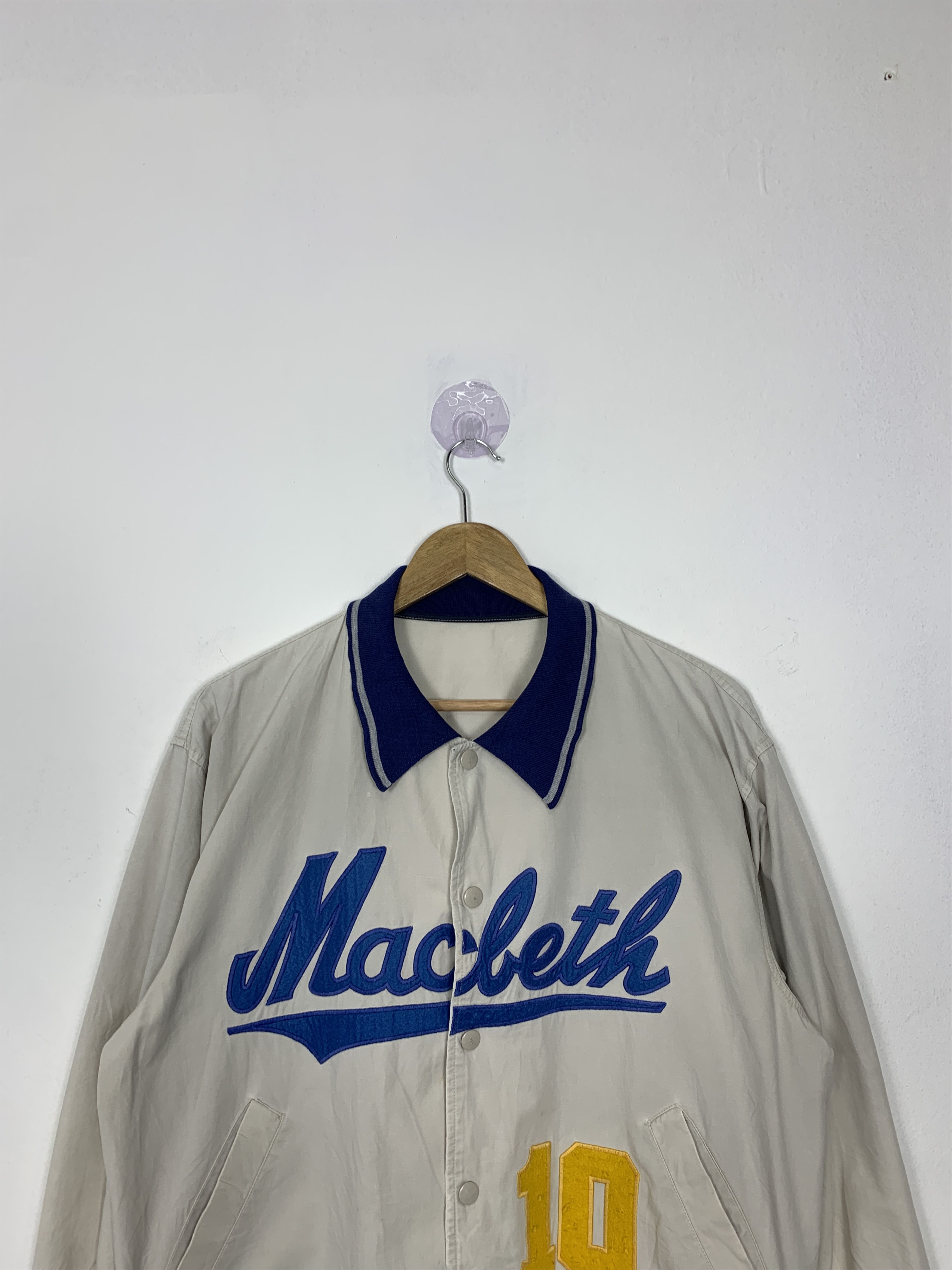 Macbeth Vintage MACBETH Varsity Button Up Jacket J1017 Size US M / EU 48-50 / 2 - 3 Thumbnail