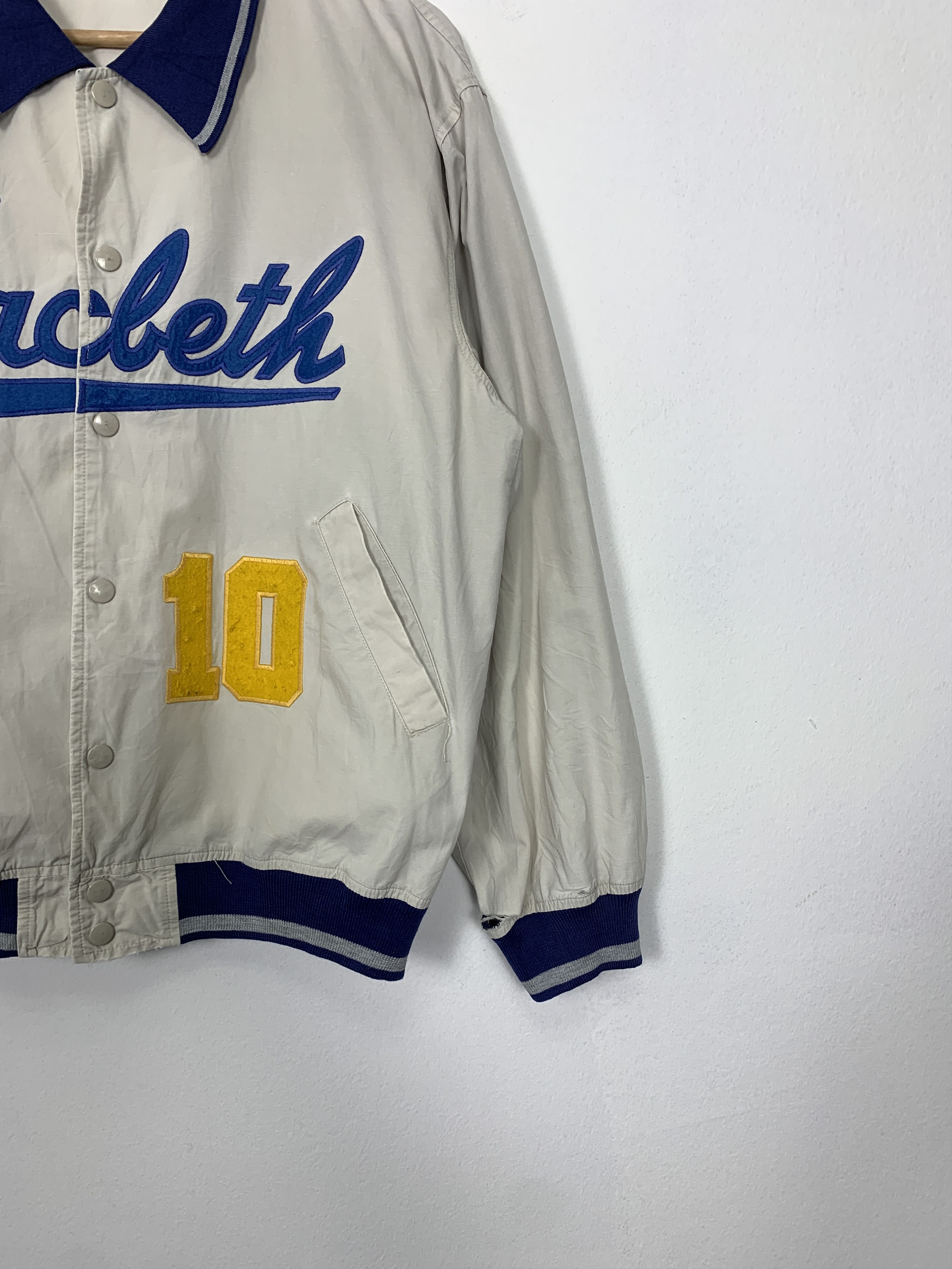 Macbeth Vintage MACBETH Varsity Button Up Jacket J1017 Size US M / EU 48-50 / 2 - 5 Thumbnail