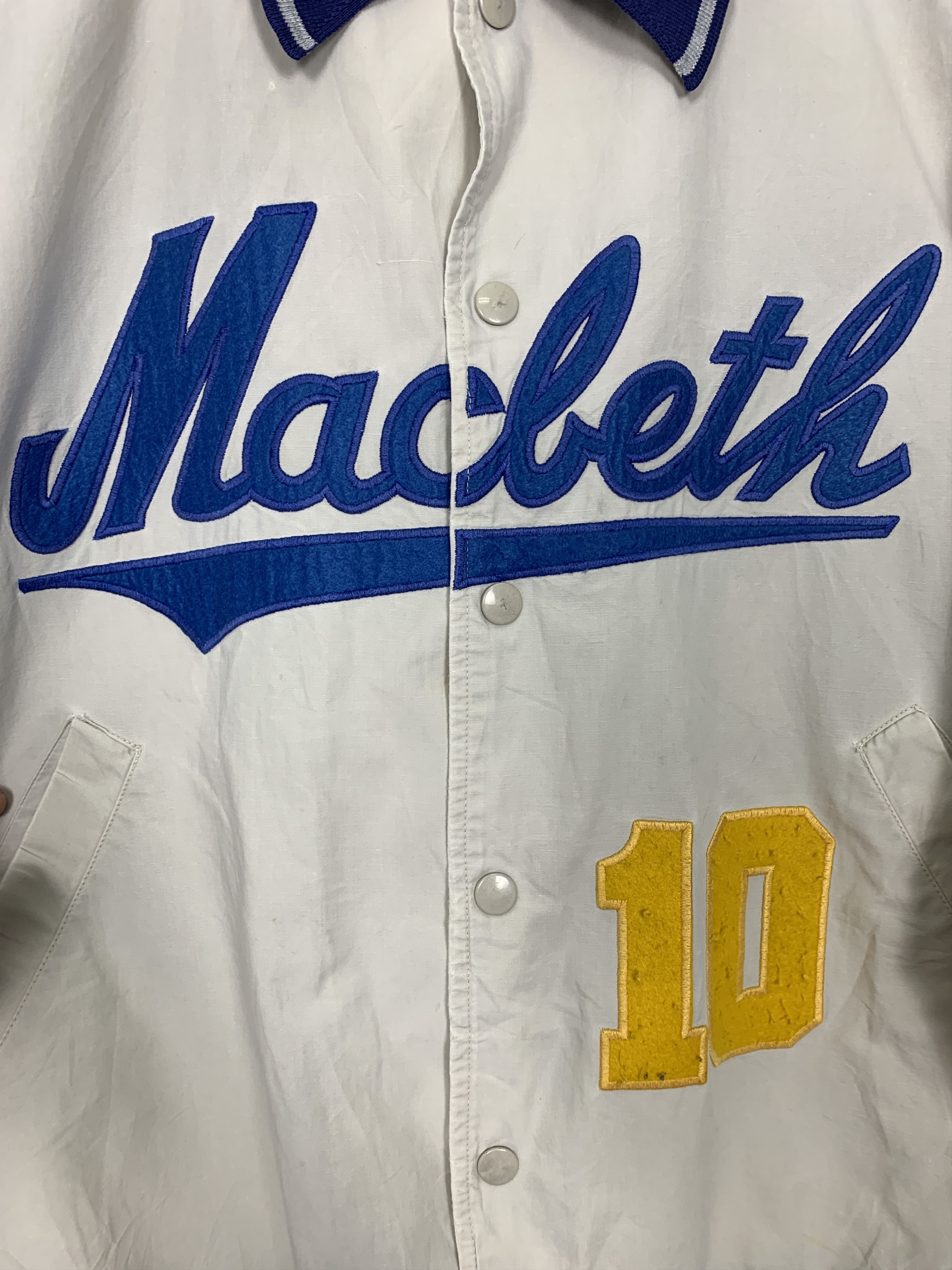 Macbeth Vintage MACBETH Varsity Button Up Jacket J1017 Size US M / EU 48-50 / 2 - 6 Thumbnail