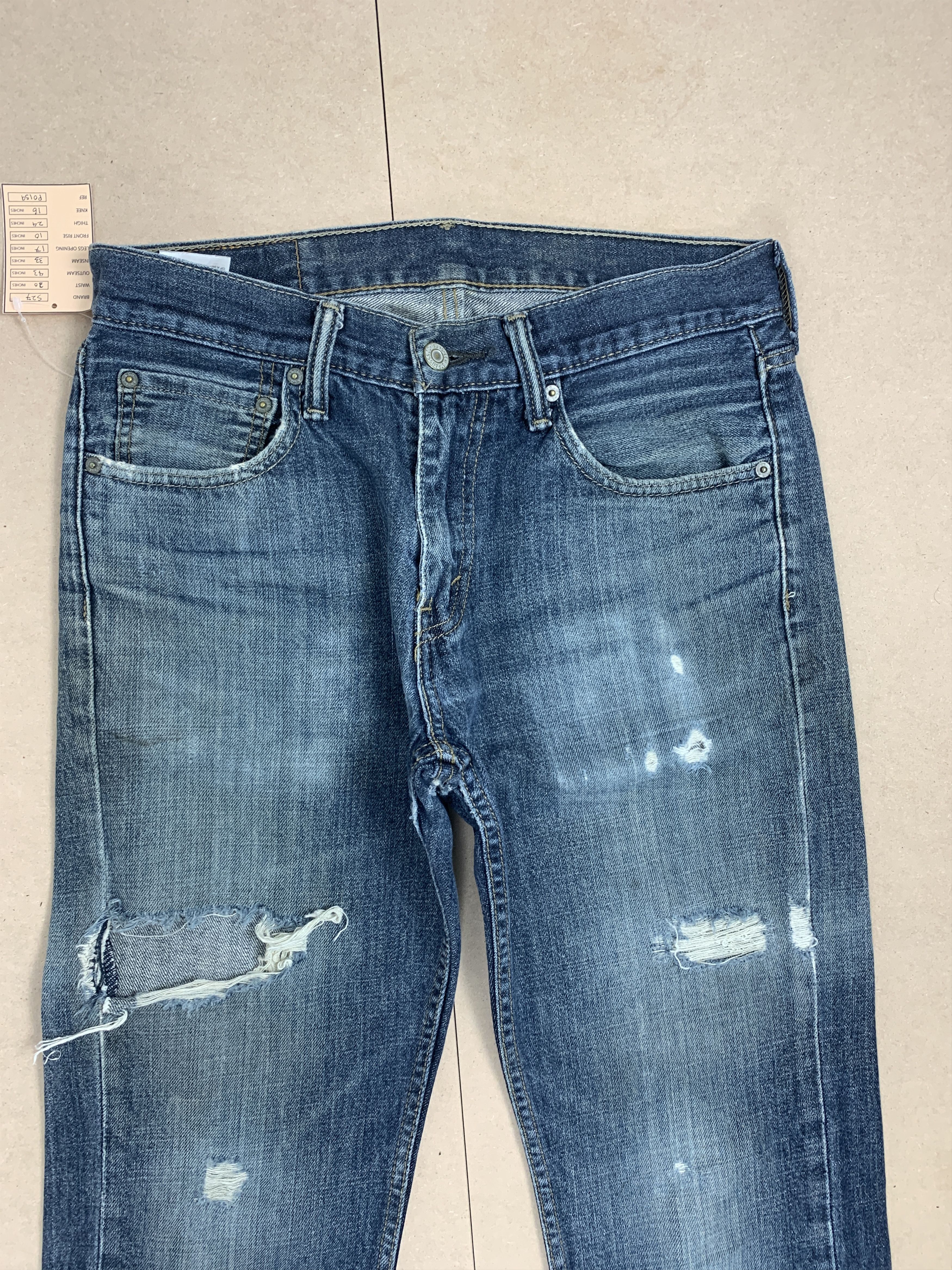 Levi's Vintage LEVI'S 527 Boot Cut Faded Distressed Jeans P0159 Size US 30 / EU 46 - 2 Thumbnail