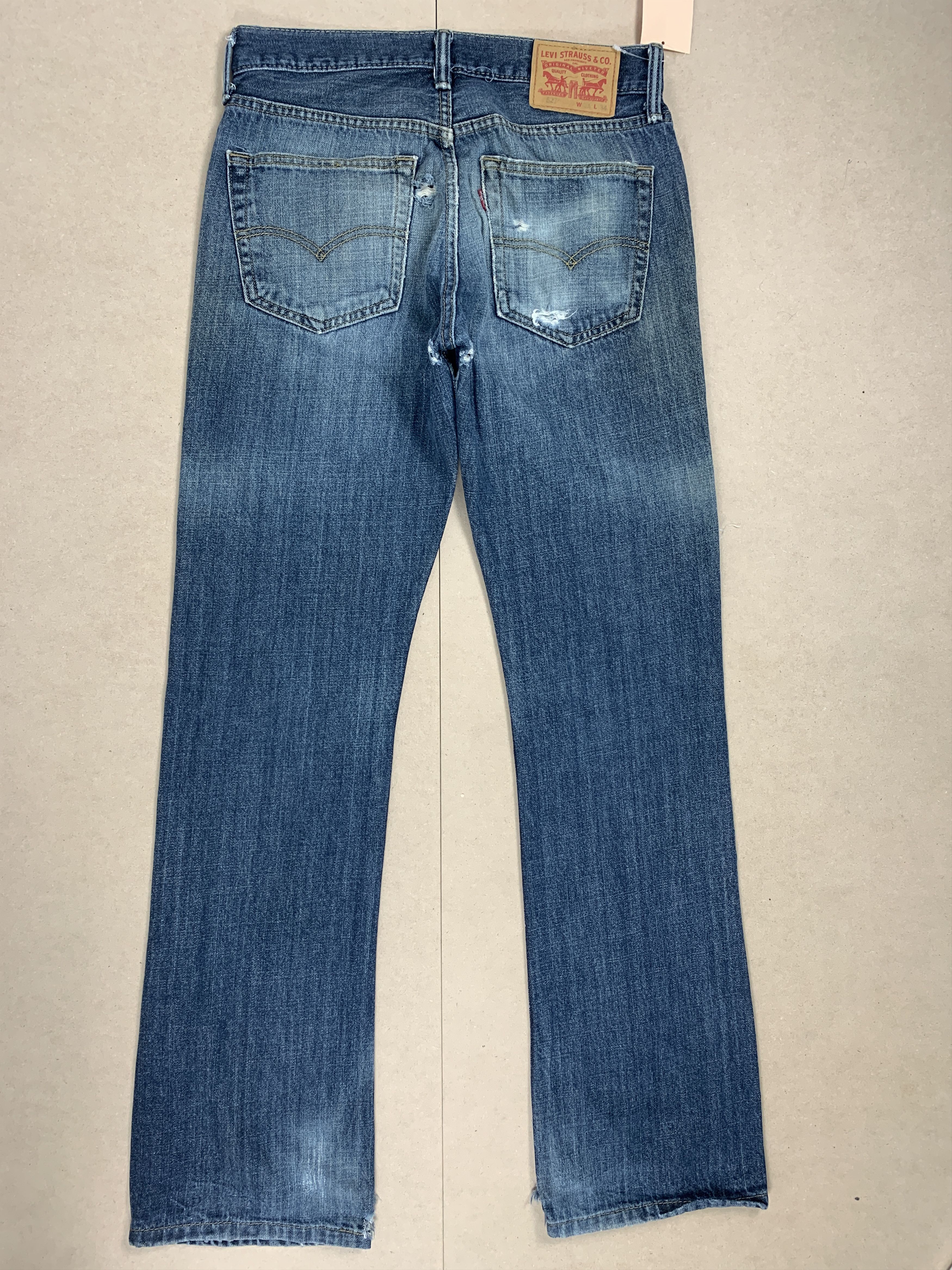 Levi's Vintage LEVI'S 527 Boot Cut Faded Distressed Jeans P0159 Size US 30 / EU 46 - 9 Thumbnail