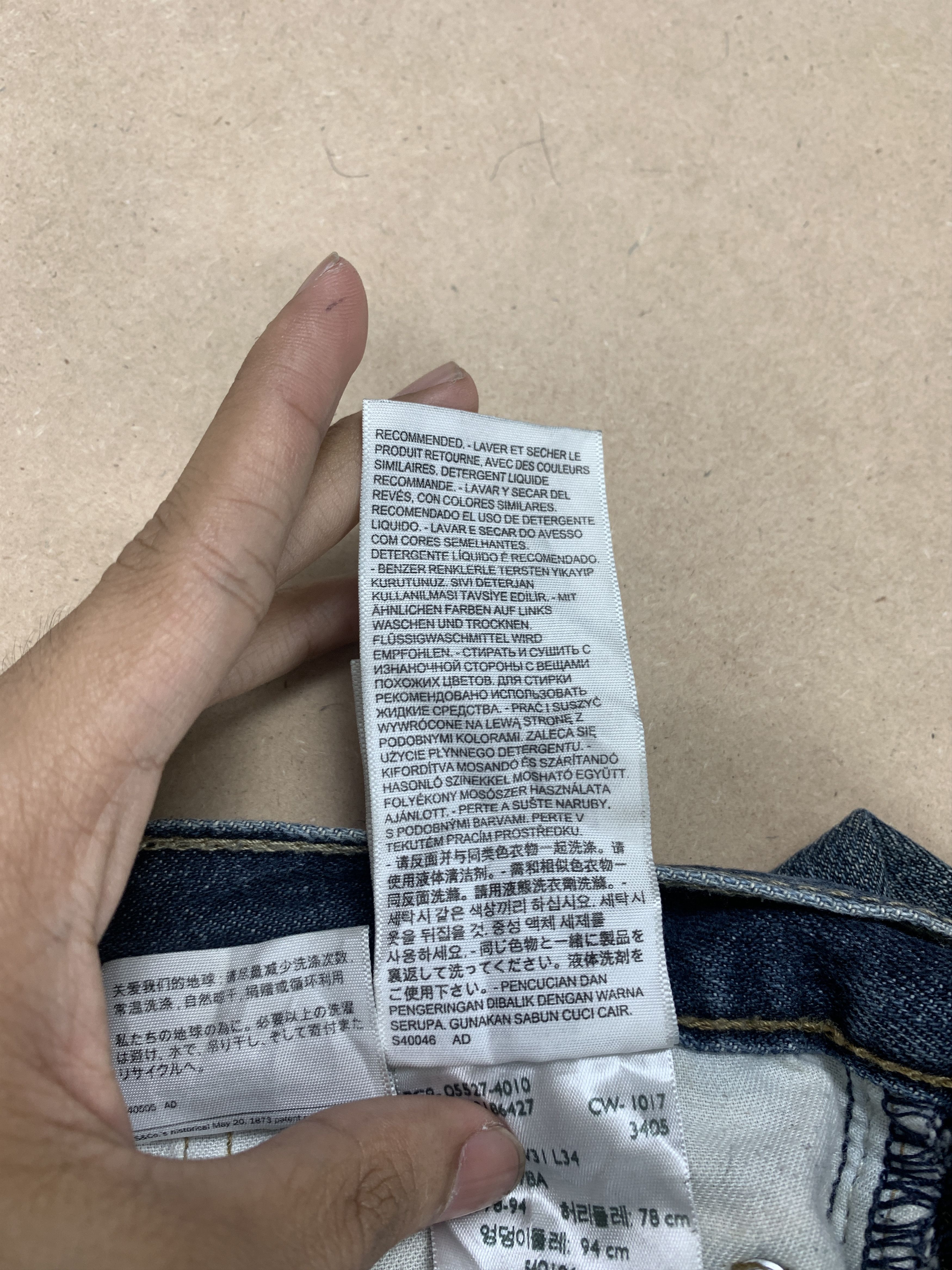 Levi's Vintage LEVI'S 527 Boot Cut Faded Distressed Jeans P0159 Size US 30 / EU 46 - 20 Thumbnail