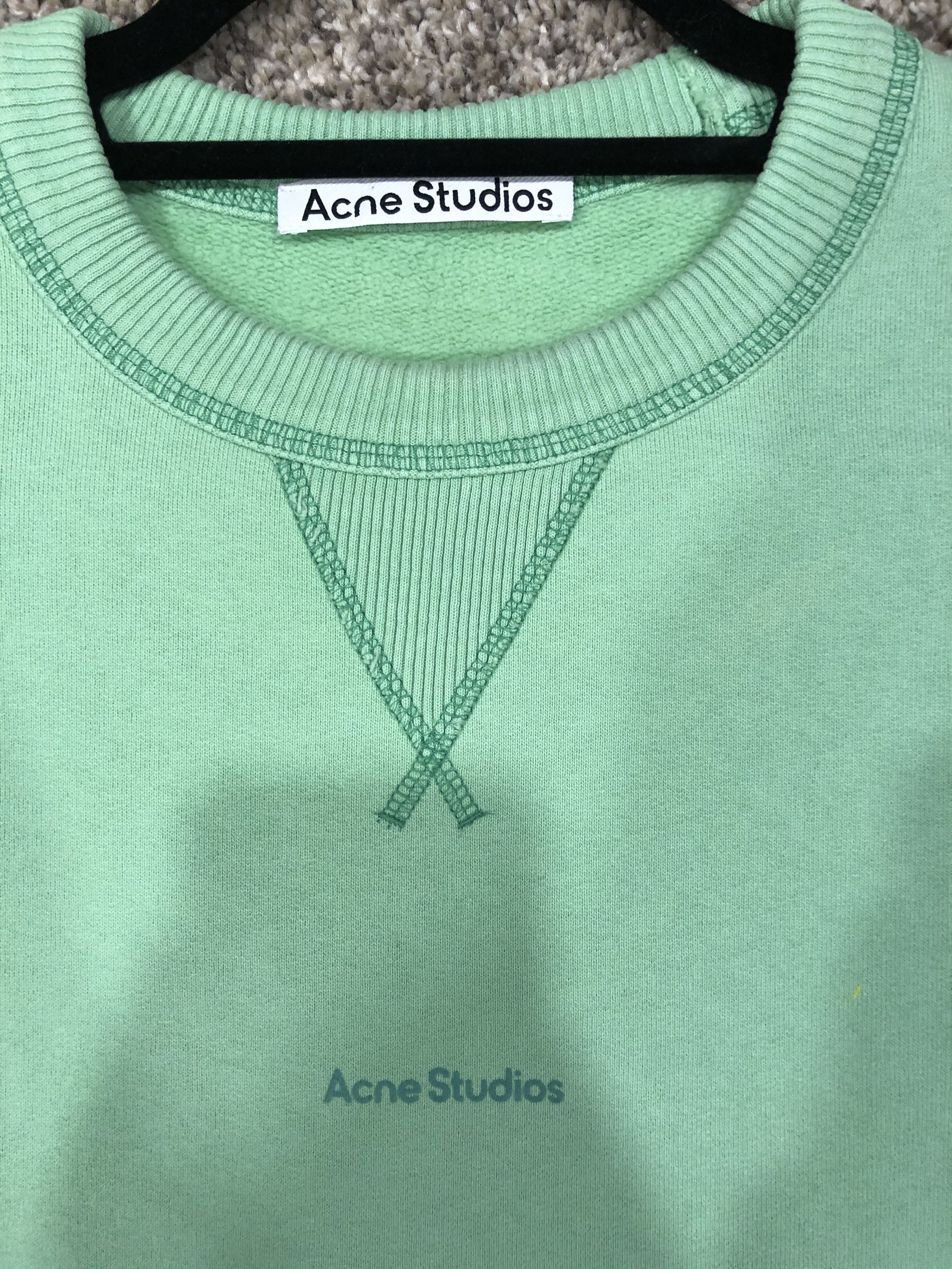 Acne Studios acne studios logo sweatshirt Size US S / EU 44-46 / 1 - 2 Thumbnail