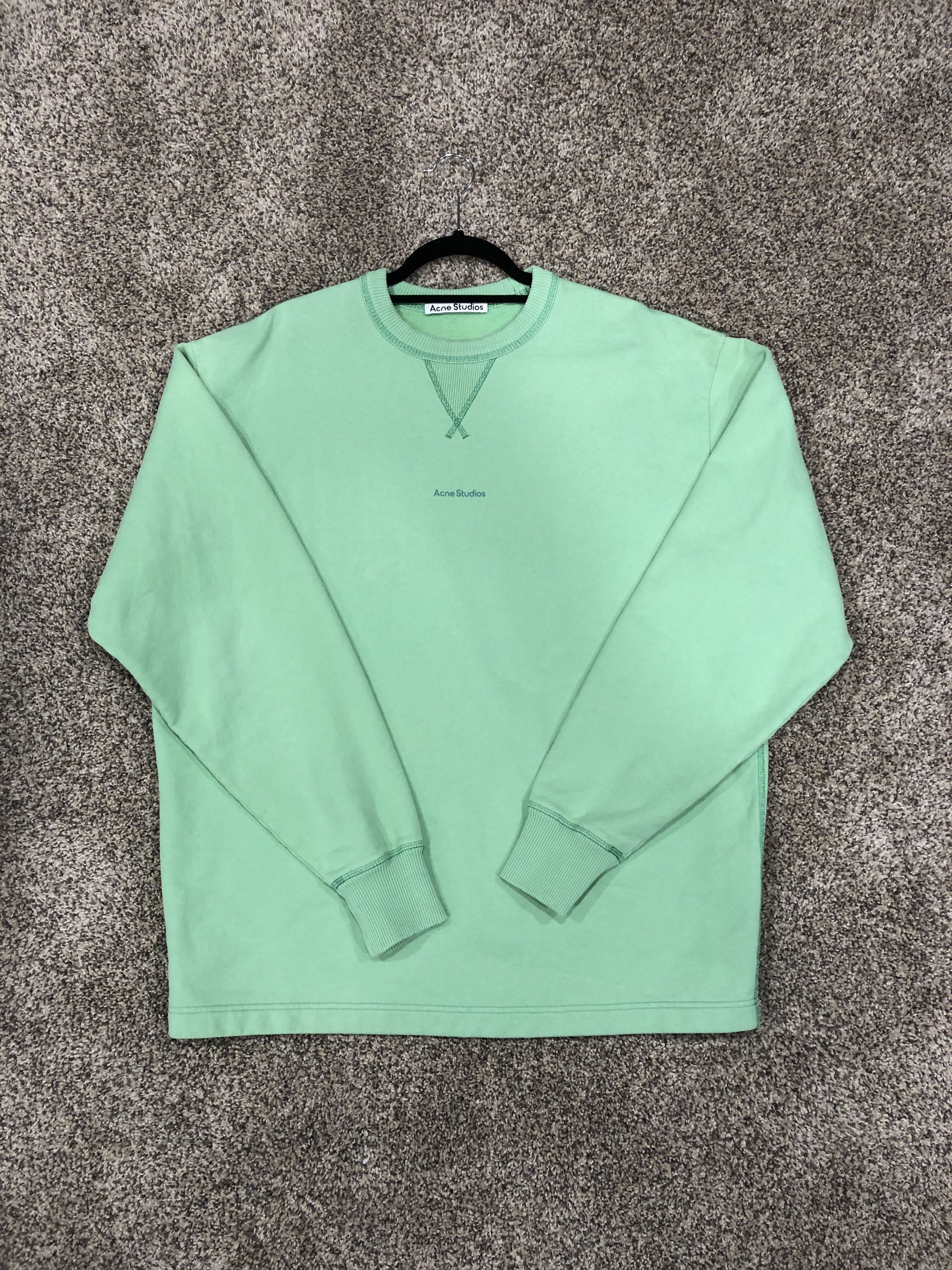 Acne Studios acne studios logo sweatshirt Size US S / EU 44-46 / 1 - 1 Thumbnail