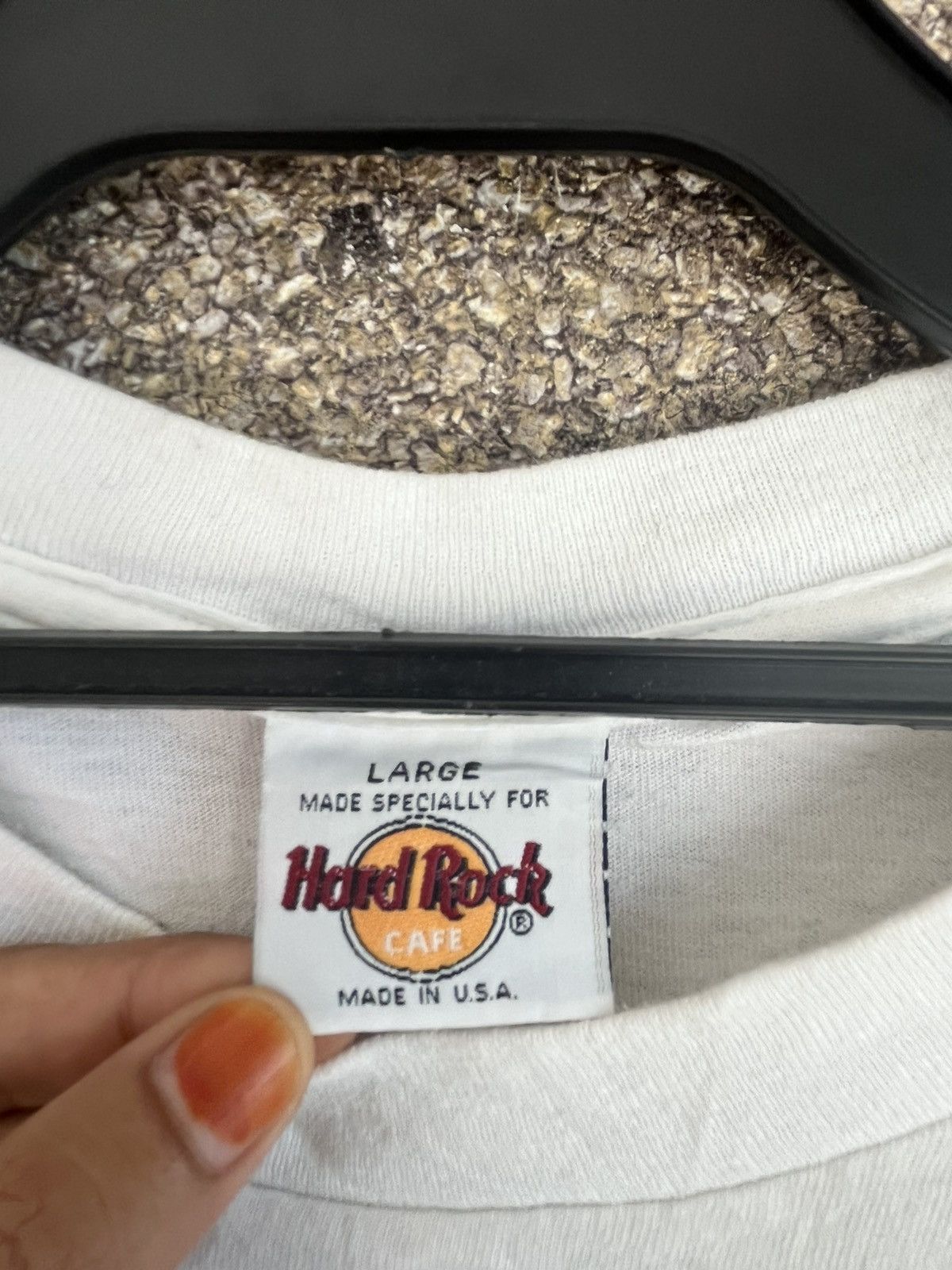 Vintage Hardrock cafe ft91 Size US L / EU 52-54 / 3 - 3 Thumbnail