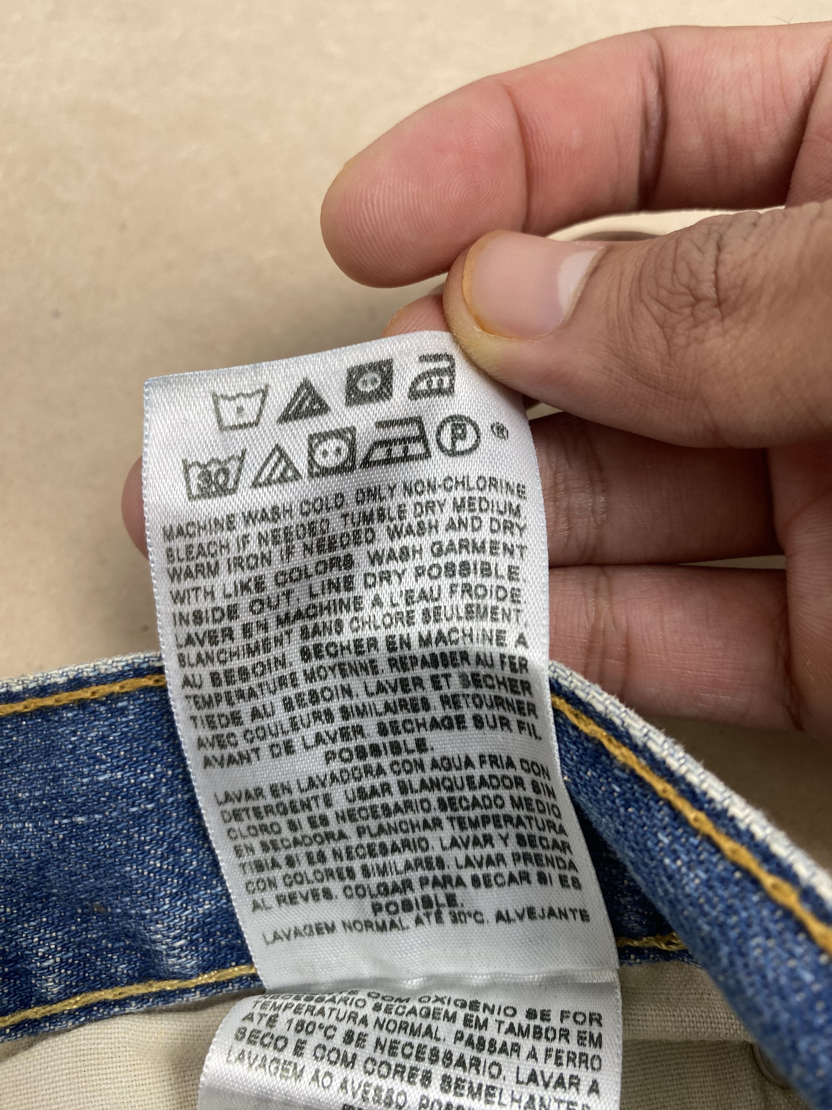 Levi's × Vintage Vintage LEVI'S 527 Bootcut Distressed Faded Mid Wash Jeans Size US 35 - 10 Thumbnail