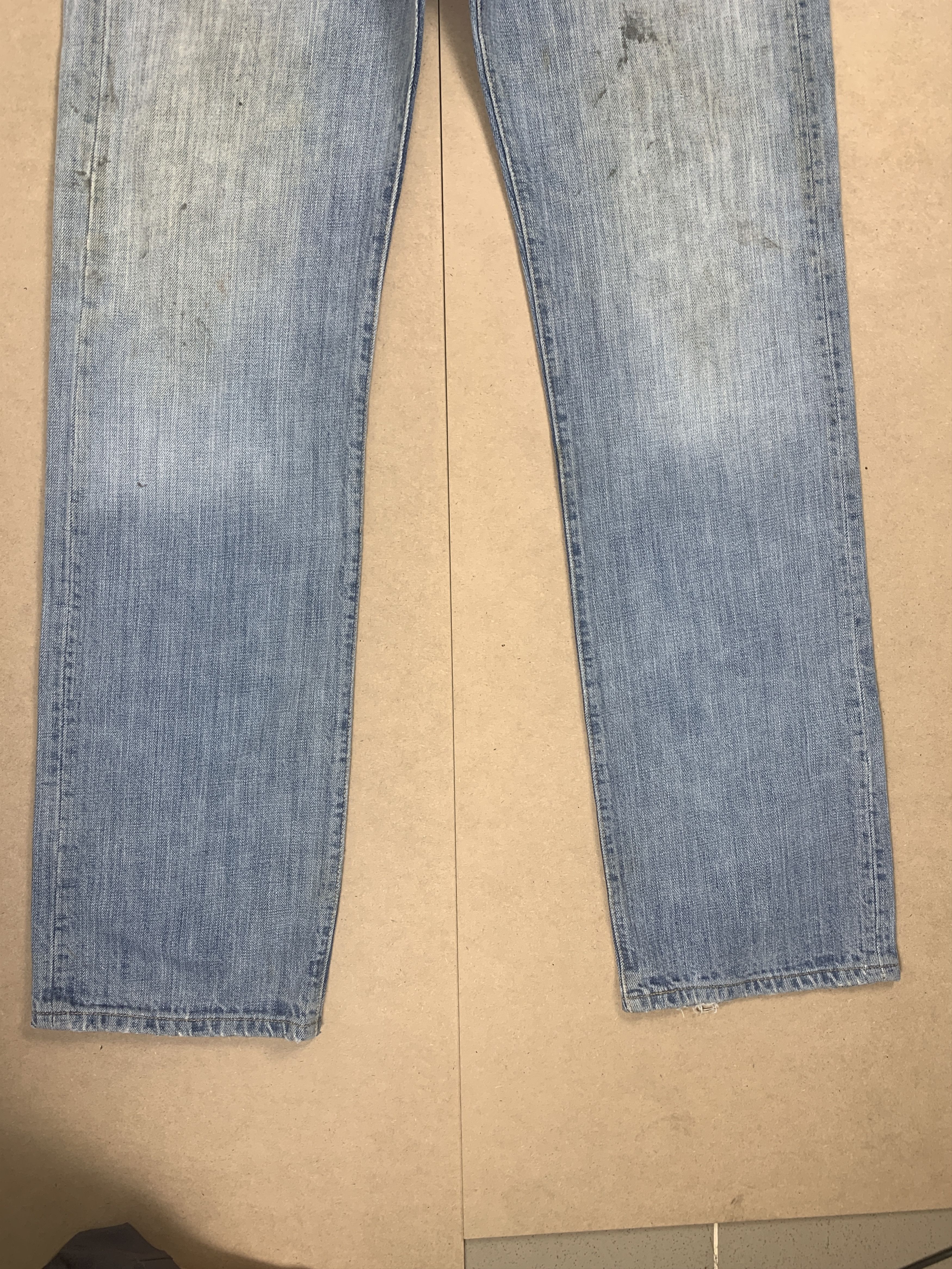 Levi's Vintage 90s LEVI'S 501 Distressed Faded Jeans P0331 Size US 34 / EU 50 - 6 Thumbnail