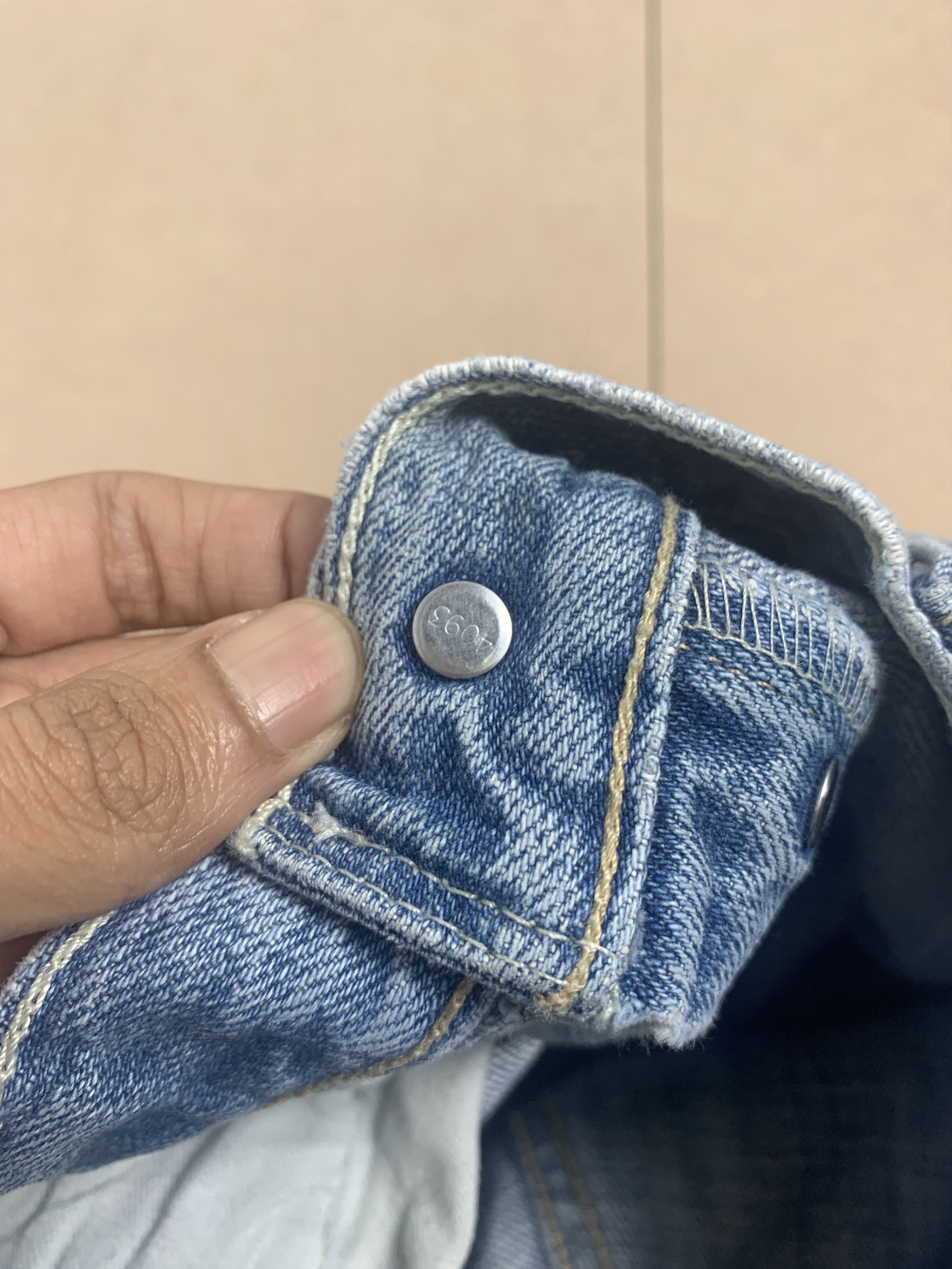 Levi's Vintage 90s LEVI'S 501 Distressed Faded Jeans P0331 Size US 34 / EU 50 - 16 Thumbnail