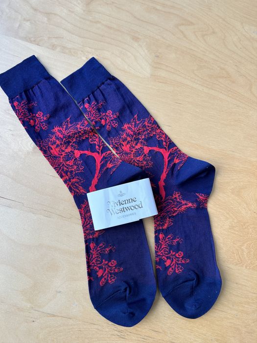Vivienne Westwood Brand New 65$ Vivienne Socks w/ Asian Pattern