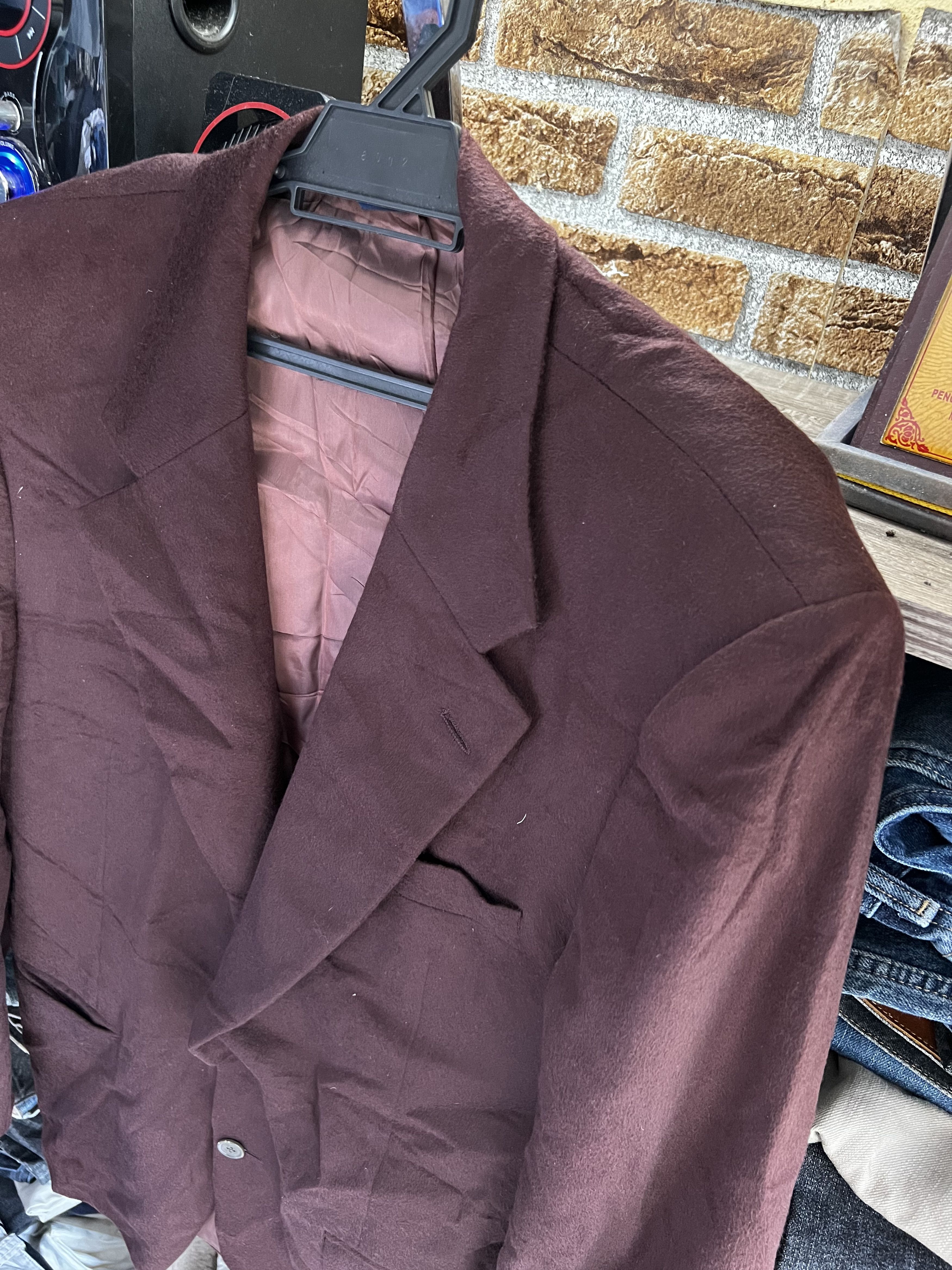 Burberry 🔥Vintage Burberrys’ Cashmere Blazers Size 46S - 5 Thumbnail