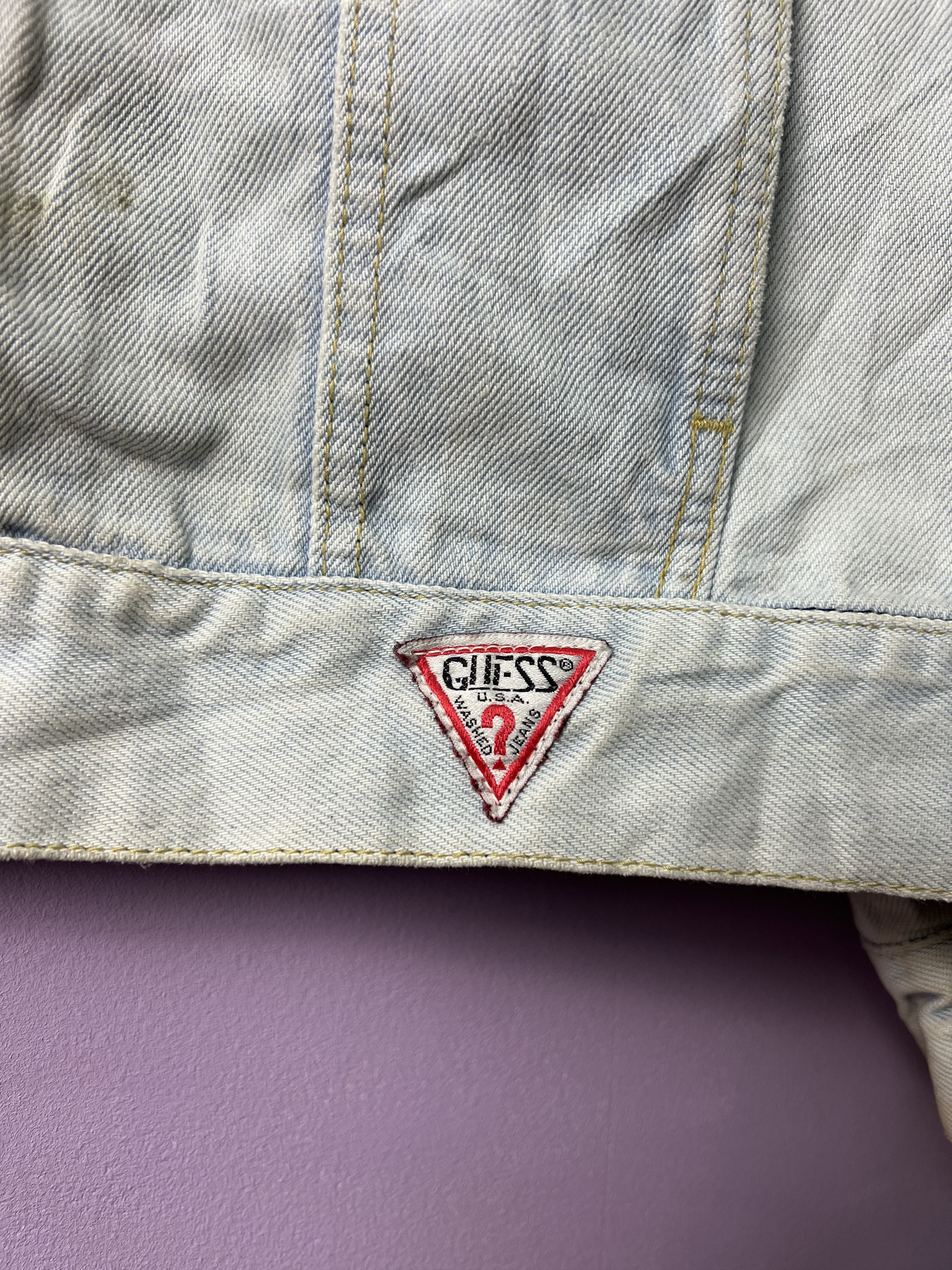 Georges Marciano 🔥Vintage Rare Georges Marciano x Guess Trucker Denim Size US M / EU 48-50 / 2 - 8 Thumbnail