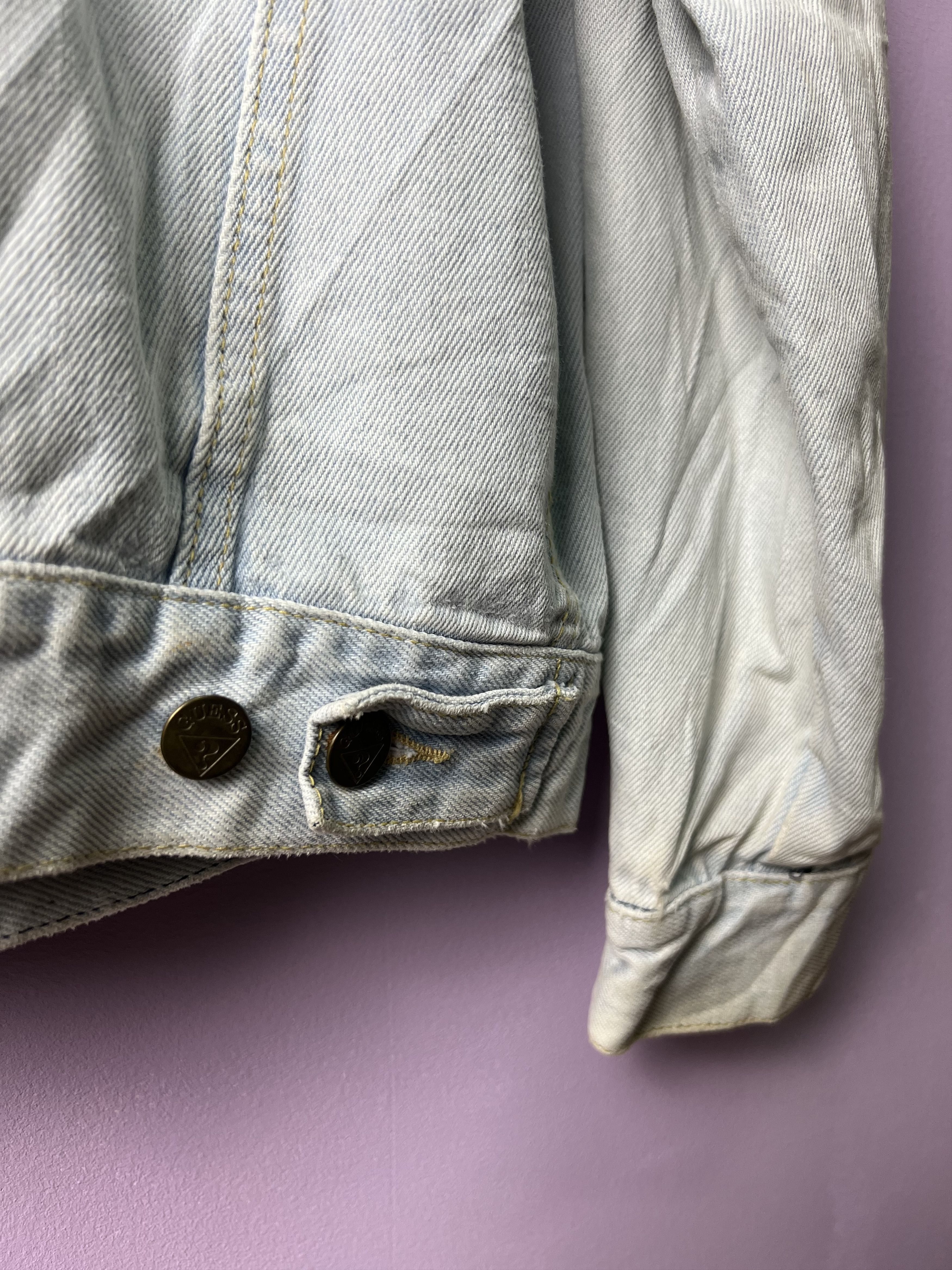 Georges Marciano 🔥Vintage Rare Georges Marciano x Guess Trucker Denim Size US M / EU 48-50 / 2 - 15 Thumbnail