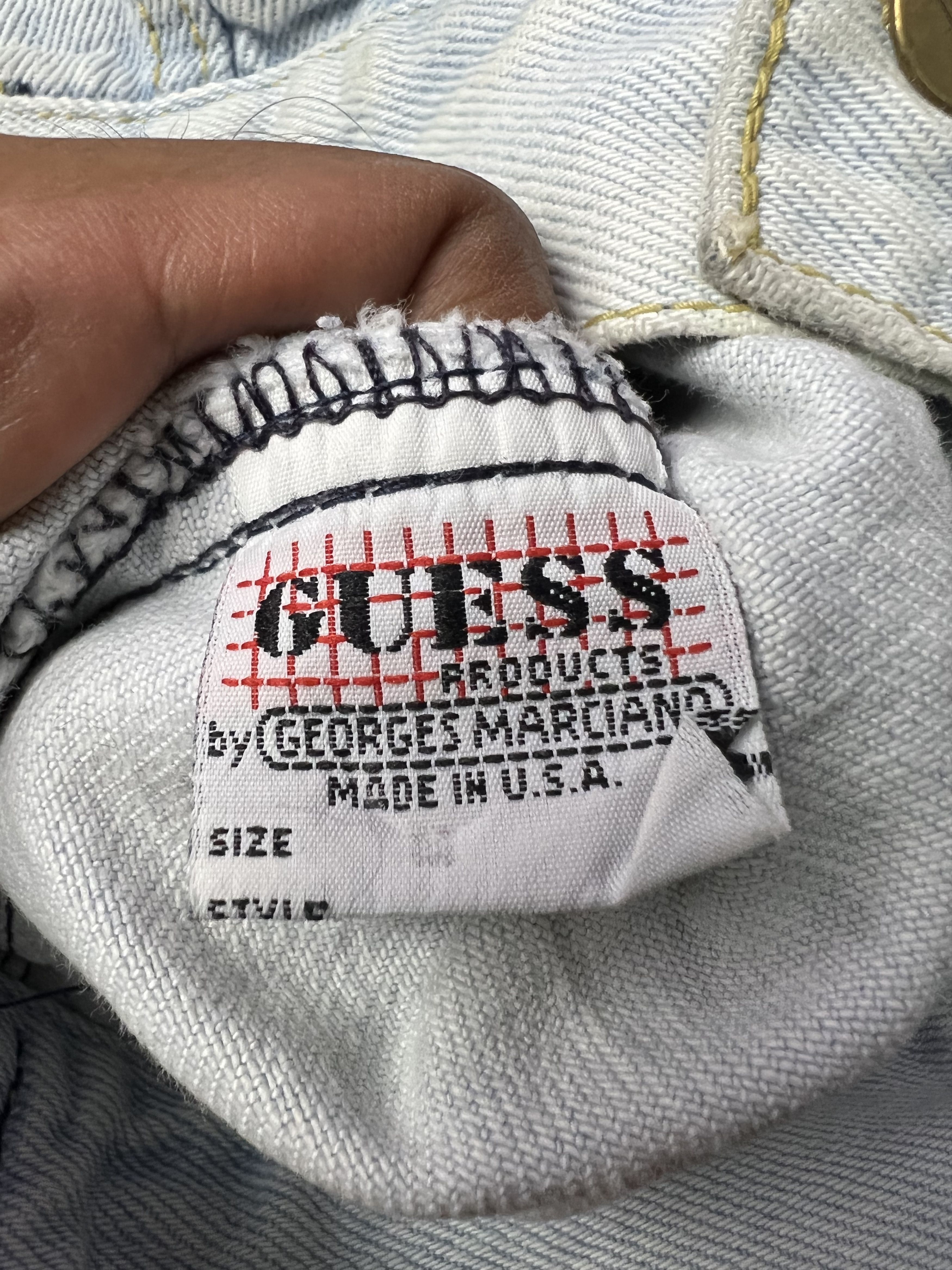 Georges Marciano 🔥Vintage Rare Georges Marciano x Guess Trucker Denim Size US M / EU 48-50 / 2 - 20 Thumbnail