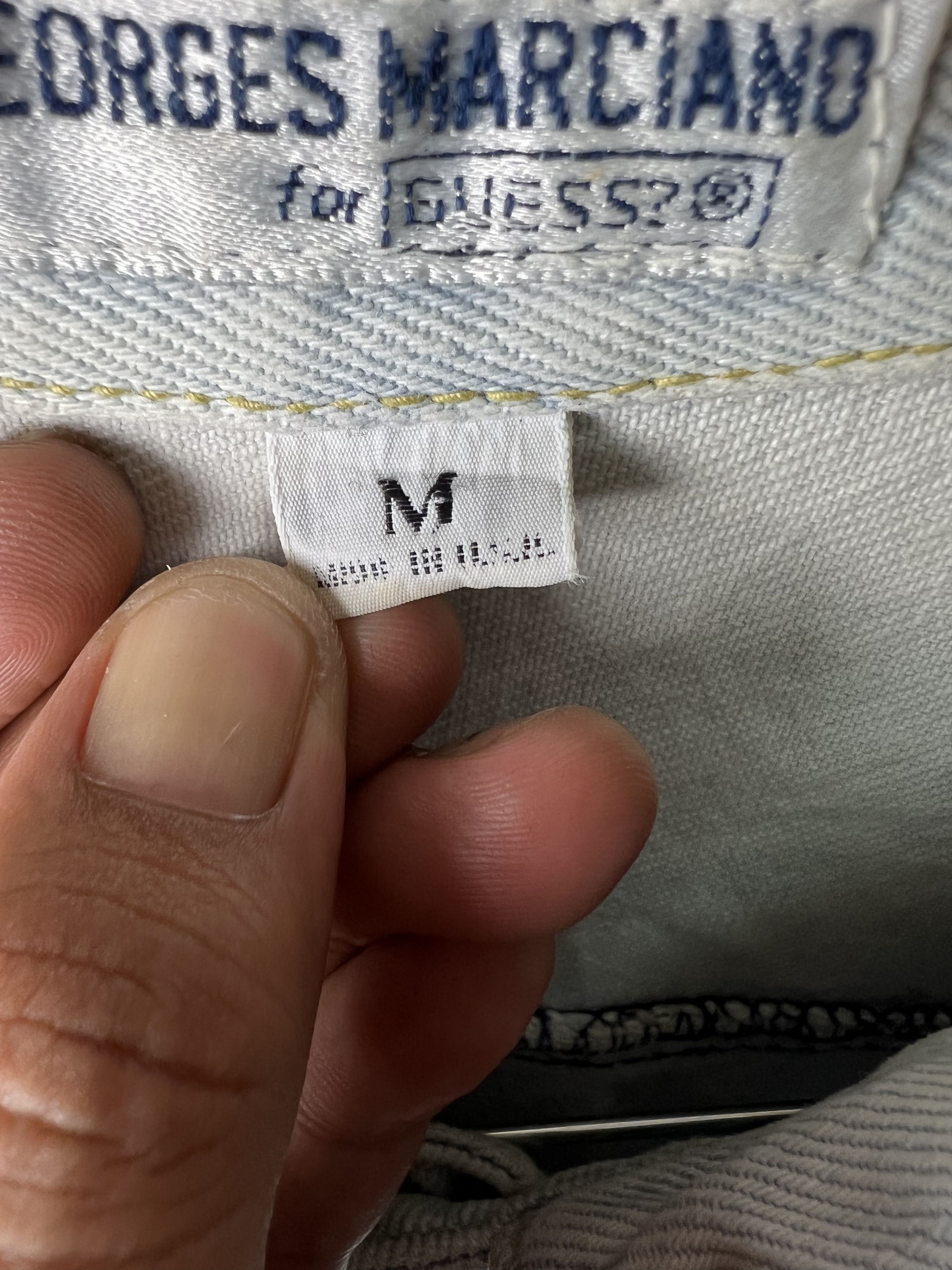 Georges Marciano 🔥Vintage Rare Georges Marciano x Guess Trucker Denim Size US M / EU 48-50 / 2 - 18 Thumbnail