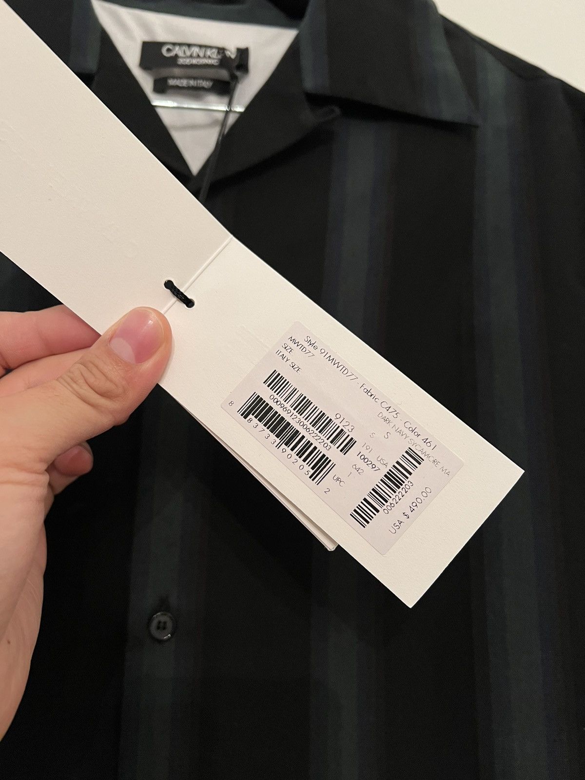Raf Simons Calvin Klein 205W39NYC Faded Stripe Vacation Shirt Size US S / EU 44-46 / 1 - 3 Thumbnail