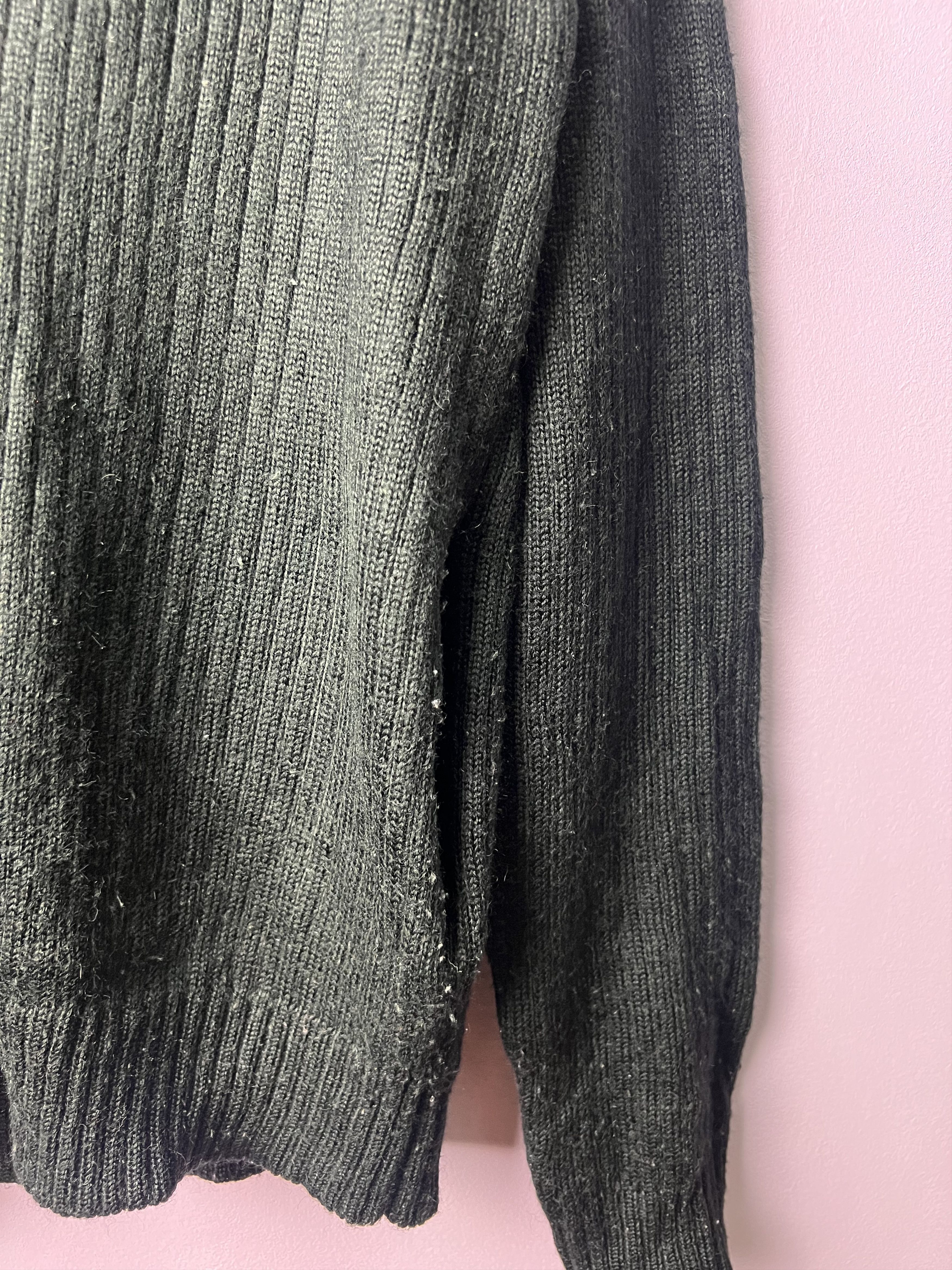 Japanese Brand 🔥Vintage Anti-Label Shawl Collar Knit Cardigan Size US M / EU 48-50 / 2 - 5 Thumbnail