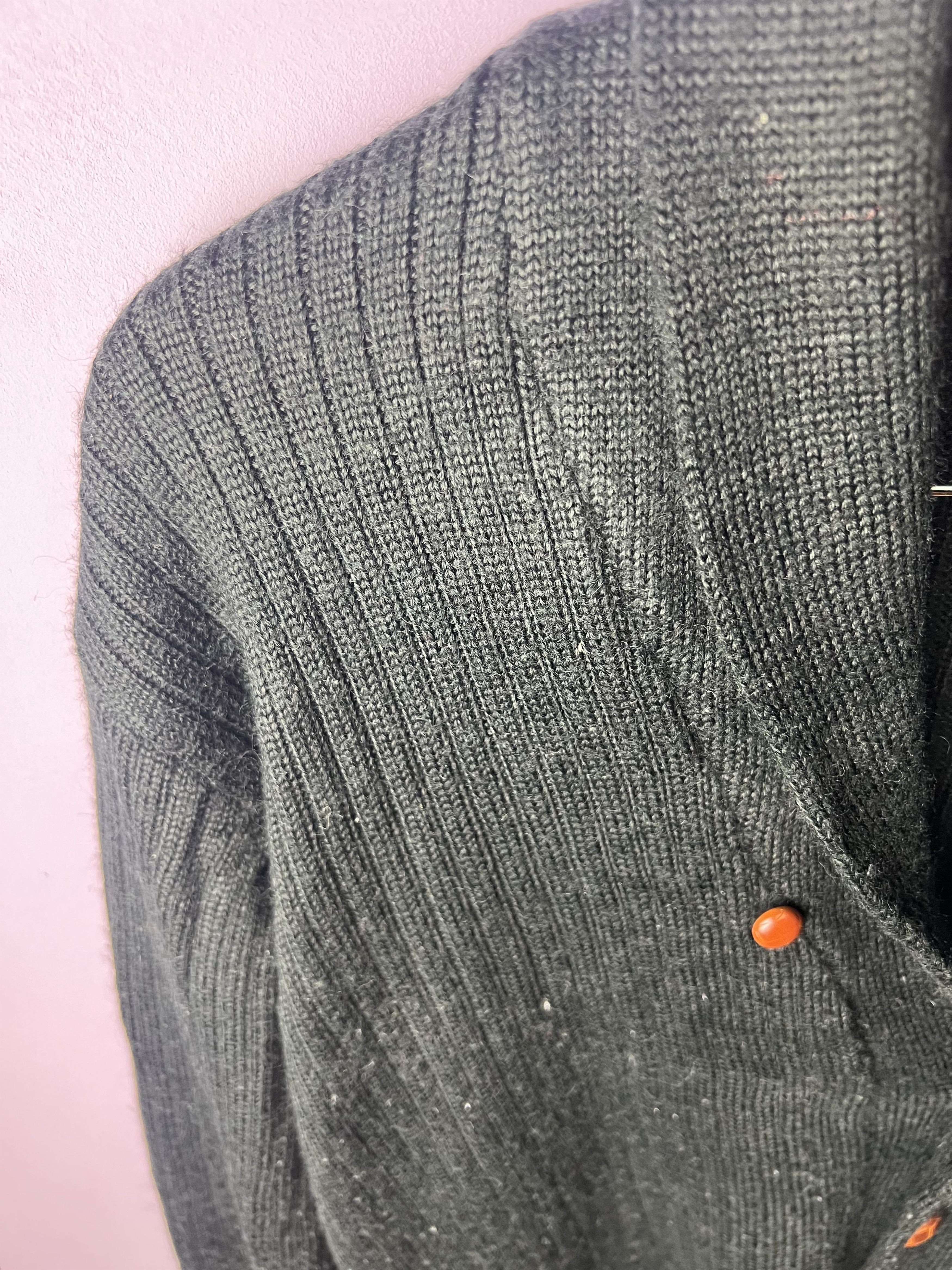 Japanese Brand 🔥Vintage Anti-Label Shawl Collar Knit Cardigan Size US M / EU 48-50 / 2 - 10 Thumbnail