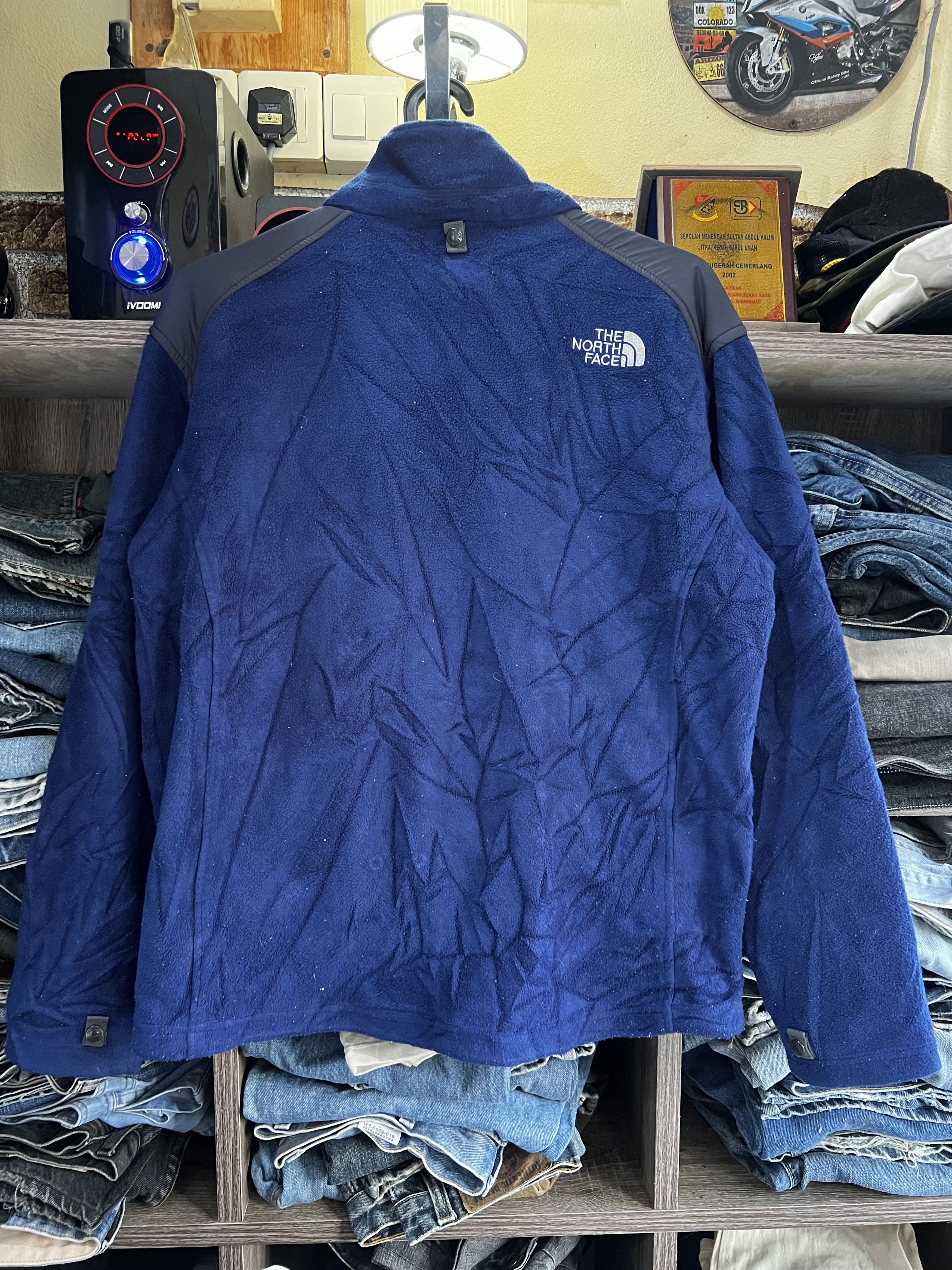 The North Face 🔥Shoulder Patch The North Face Zipper Fleece Jackets Size US M / EU 48-50 / 2 - 9 Thumbnail