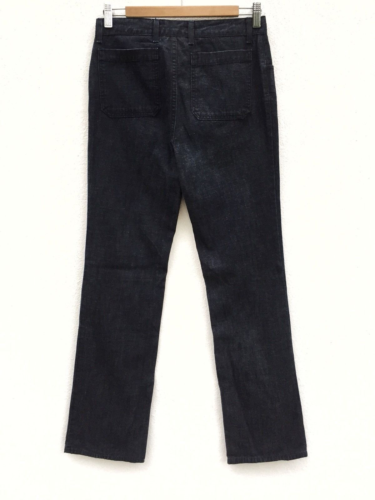Prada OG Prada Milano 🇮🇹 US Navy Straight Cut Denim Pants Size US 29 - 3 Thumbnail
