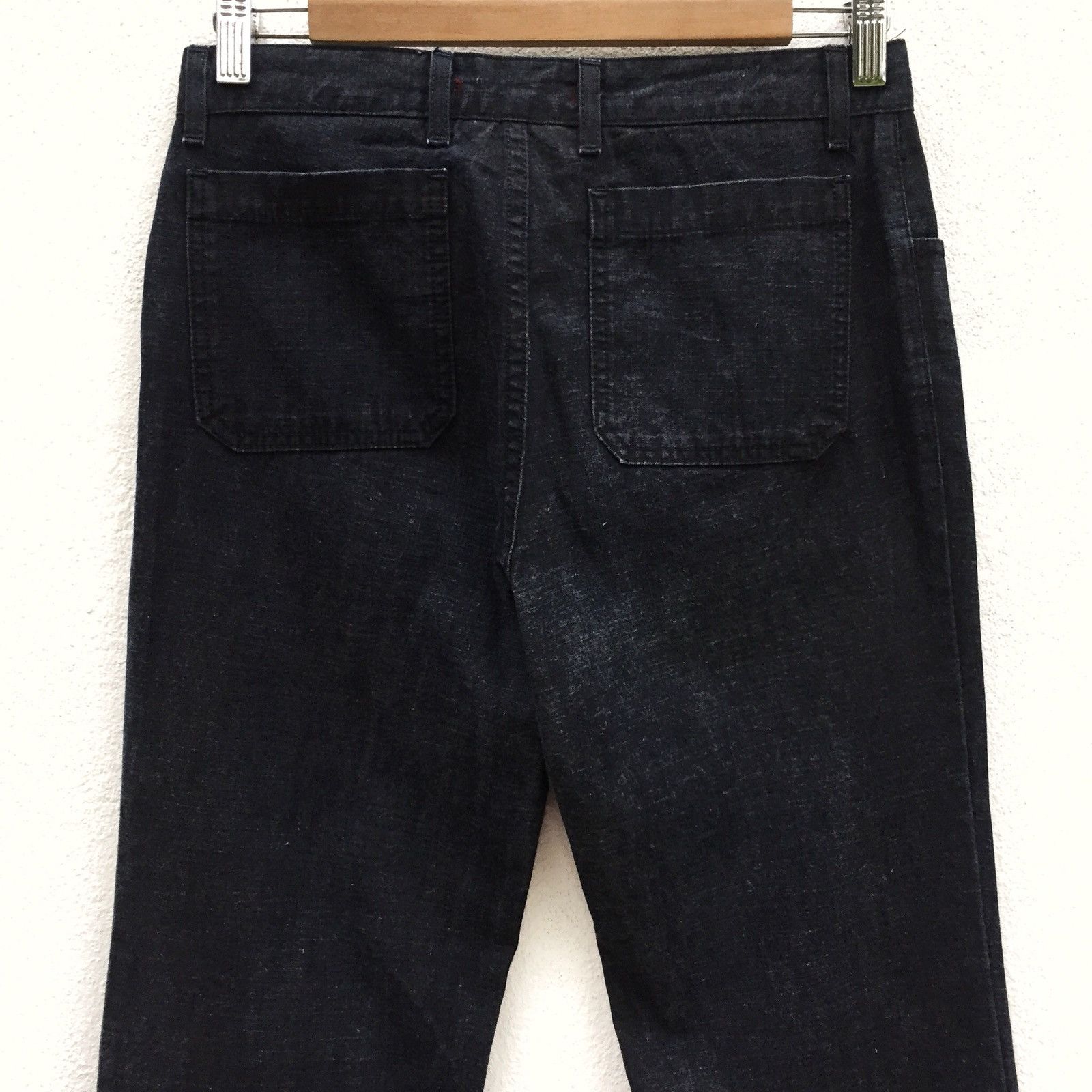 Prada OG Prada Milano 🇮🇹 US Navy Straight Cut Denim Pants Size US 29 - 6 Thumbnail
