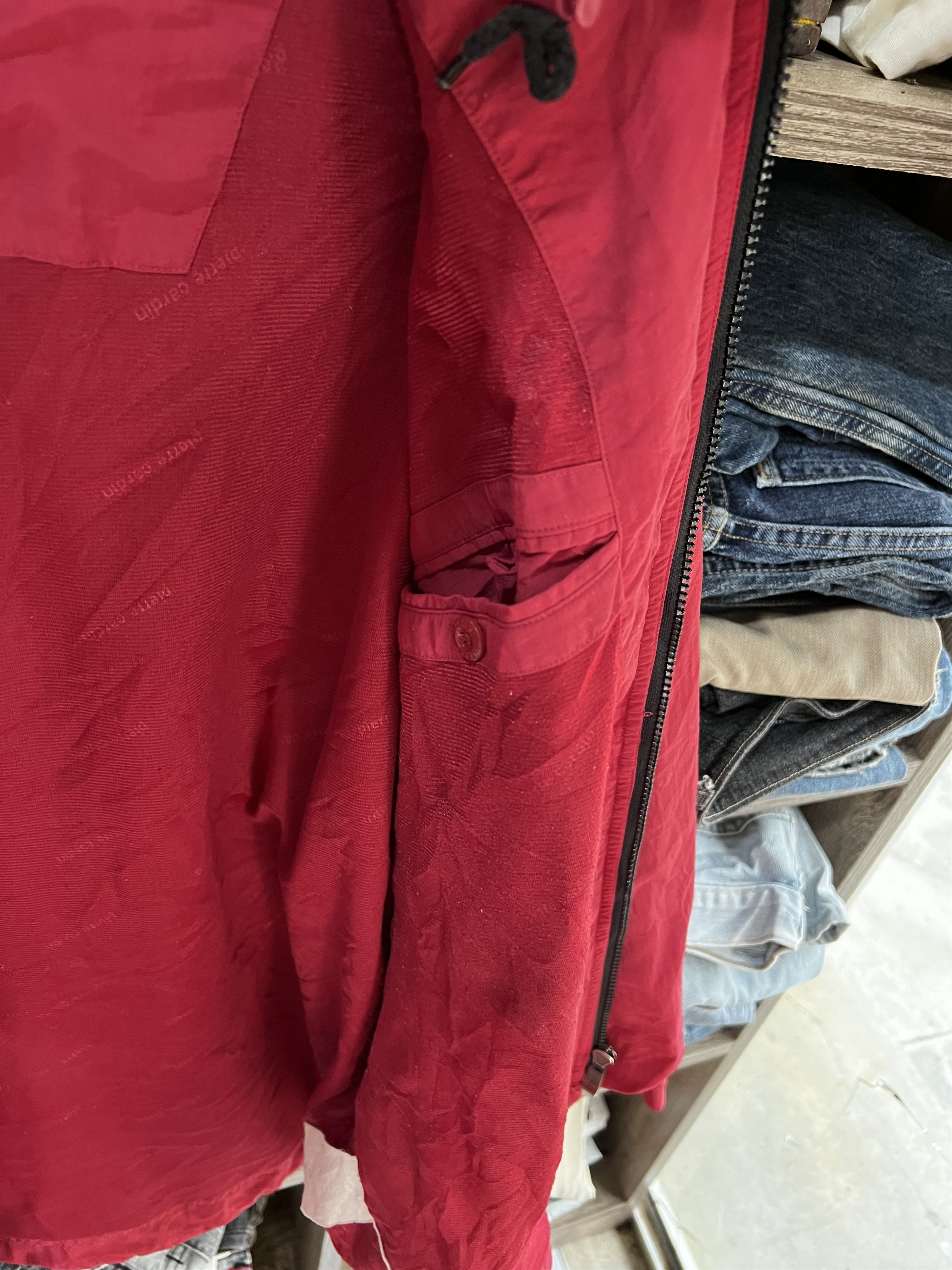 Pierre Cardin 🔥Red Vintage Pierre Cardin Sports Zipper Jackets Size US L / EU 52-54 / 3 - 12 Thumbnail