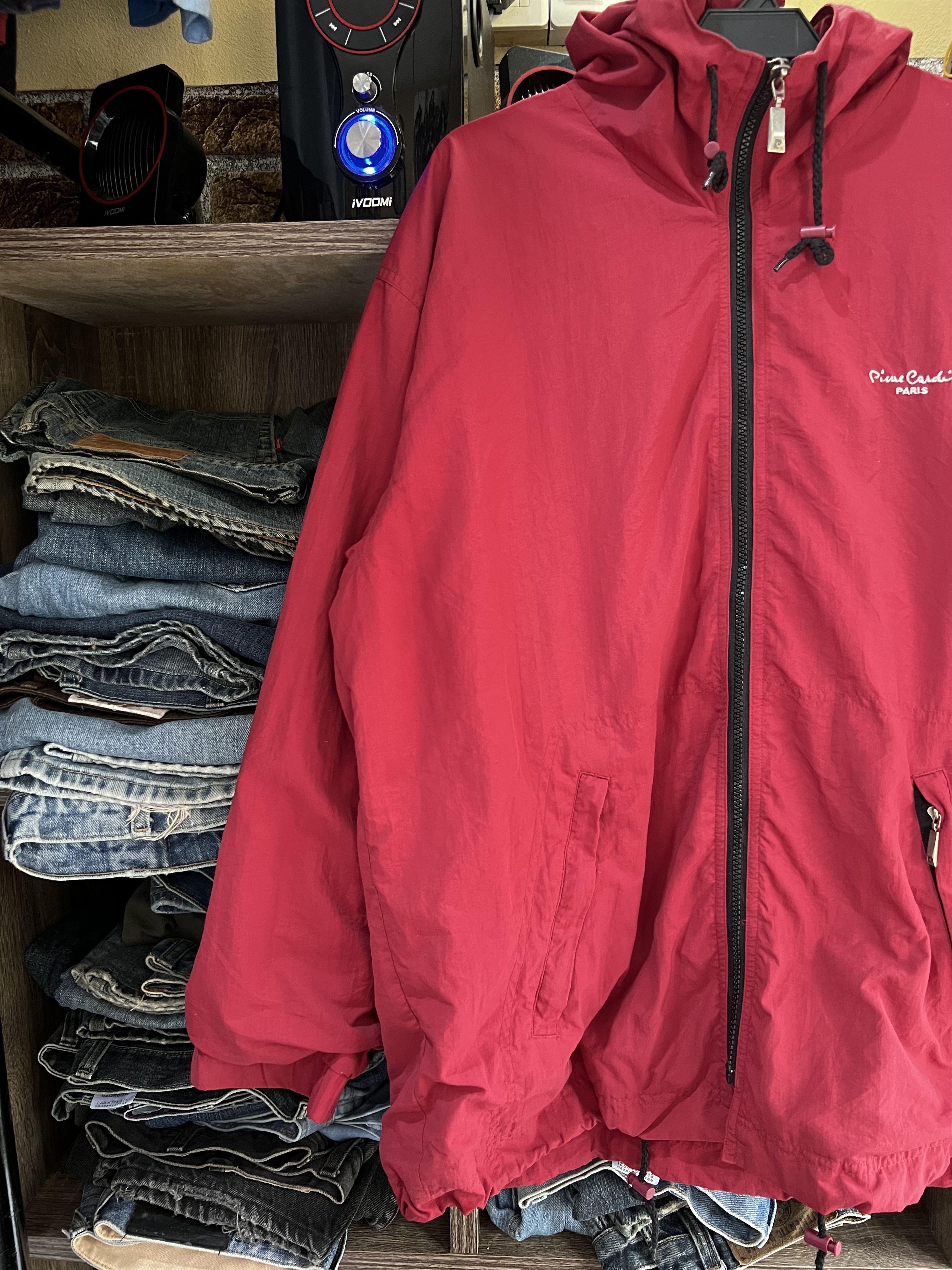 Pierre Cardin 🔥Red Vintage Pierre Cardin Sports Zipper Jackets Size US L / EU 52-54 / 3 - 3 Thumbnail