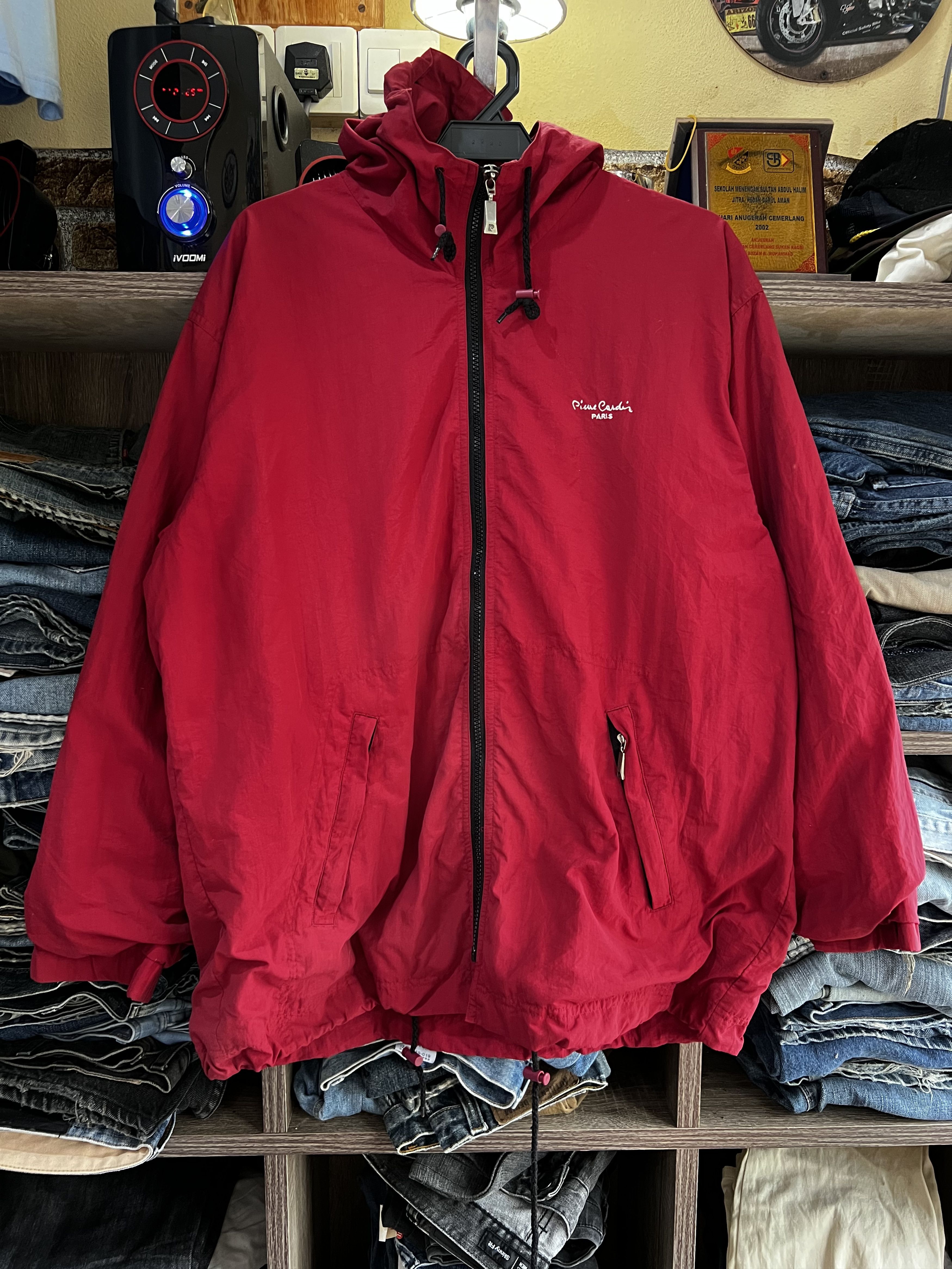 Pierre Cardin 🔥Red Vintage Pierre Cardin Sports Zipper Jackets Size US L / EU 52-54 / 3 - 1 Thumbnail