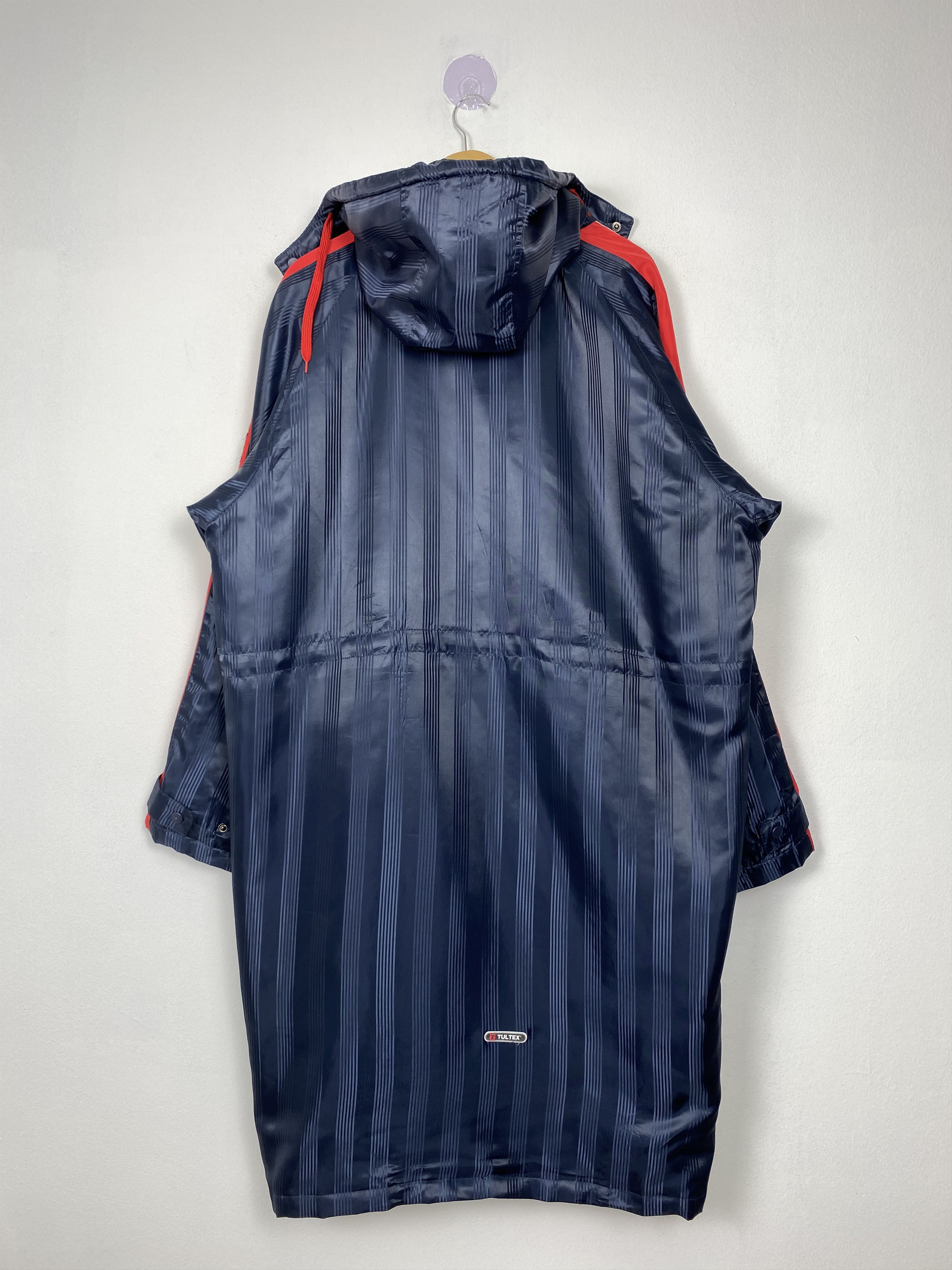 Tultex Vintage Tultex Hoodie Sherpa Lining Long Jacket J1517 Size US XL / EU 56 / 4 - 10 Thumbnail