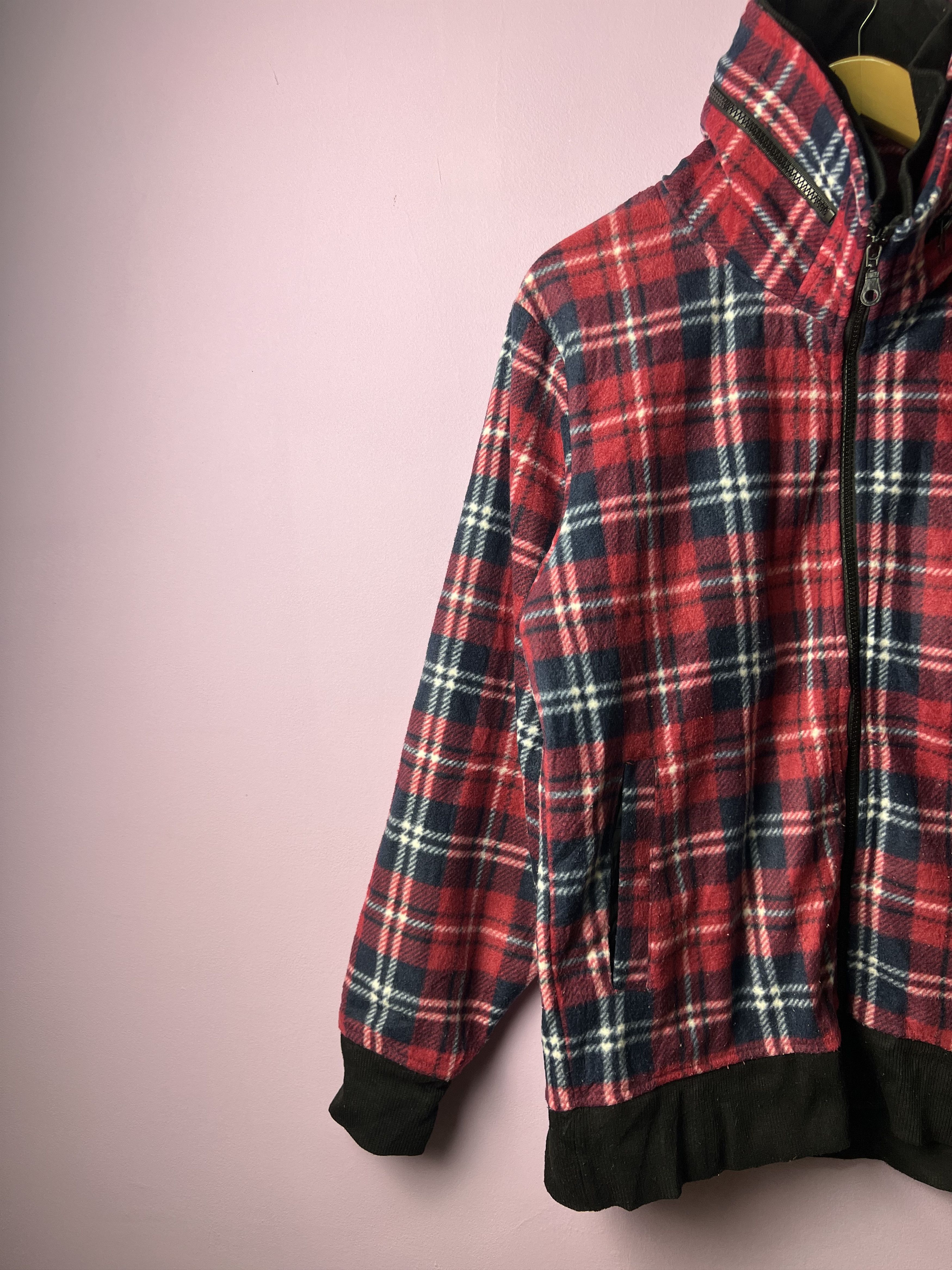 Other 🔥Vintage Anti-Label Flannel Zipper Jackets Size US S / EU 44-46 / 1 - 4 Thumbnail
