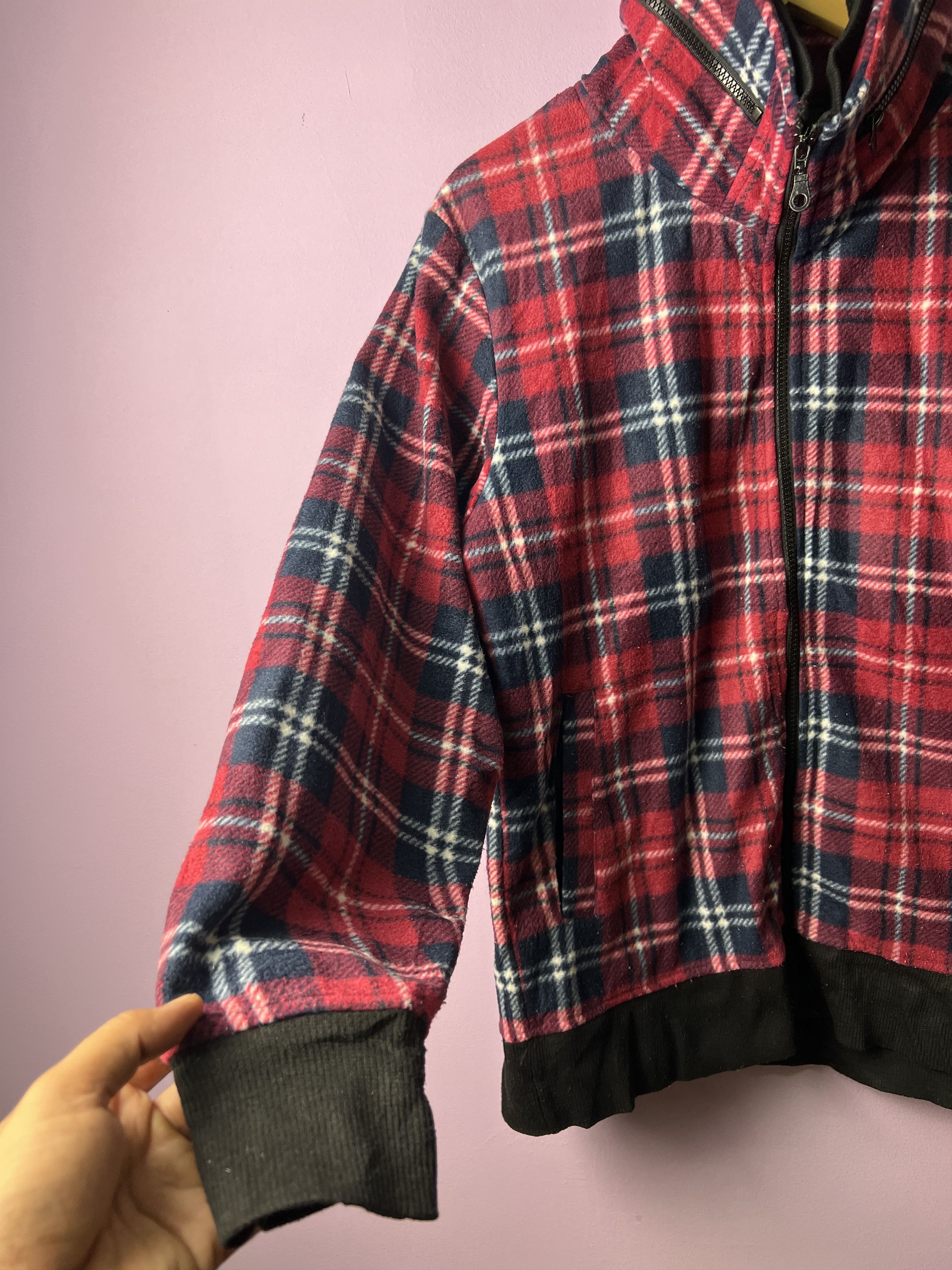 Other 🔥Vintage Anti-Label Flannel Zipper Jackets Size US S / EU 44-46 / 1 - 10 Thumbnail