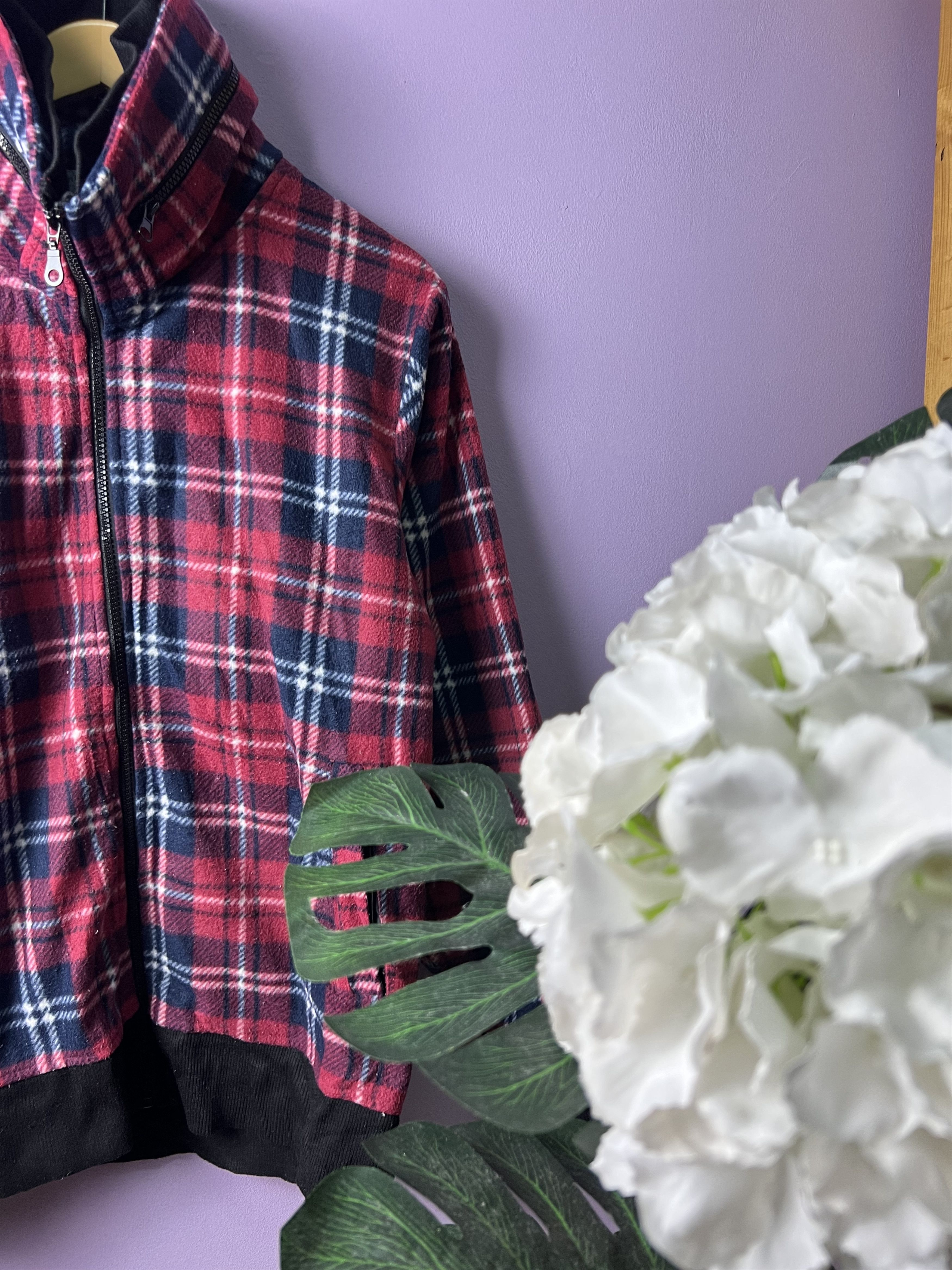 Other 🔥Vintage Anti-Label Flannel Zipper Jackets Size US S / EU 44-46 / 1 - 9 Thumbnail