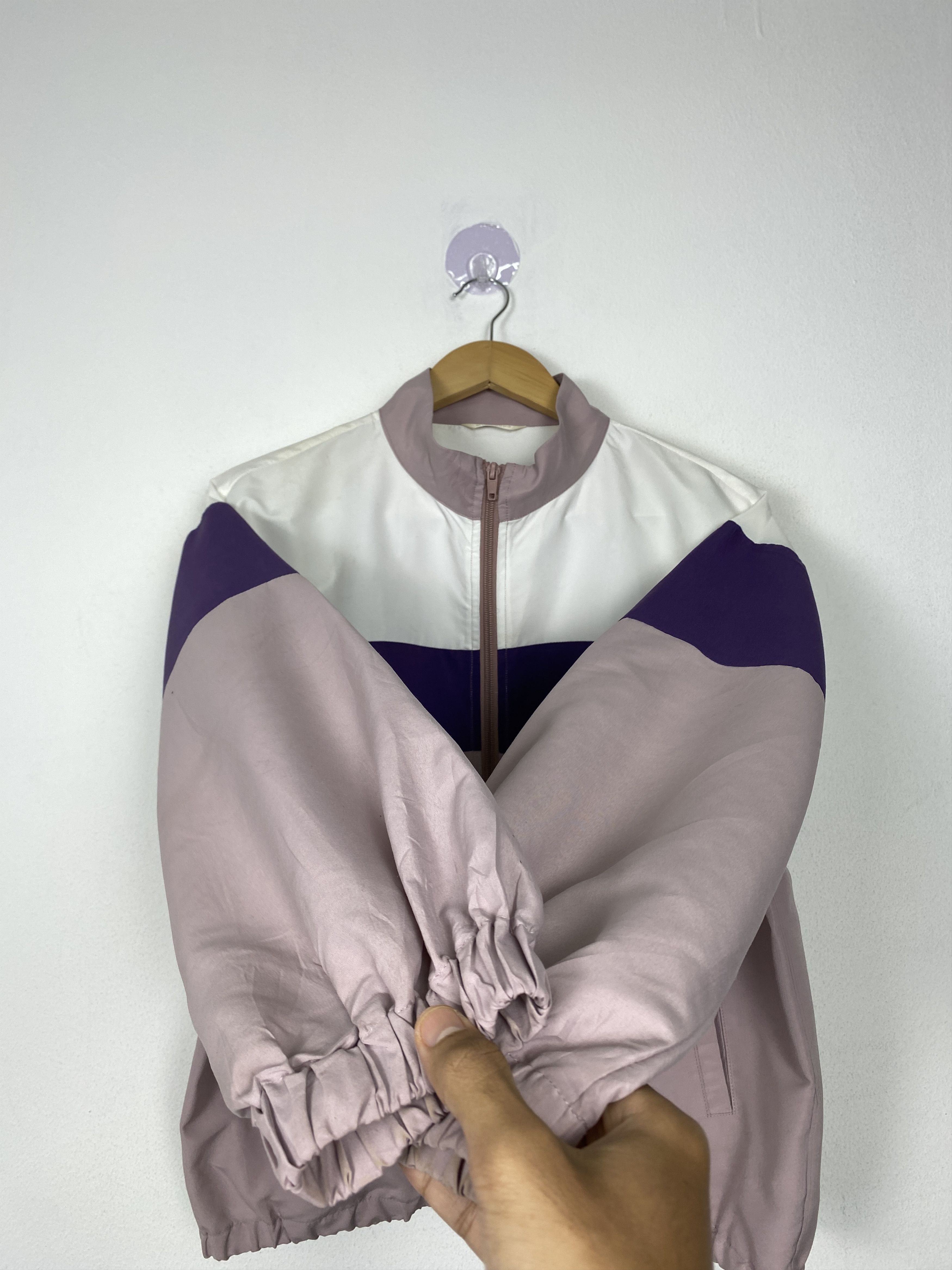 Japanese Brand Vintage Ehka Sopo Zip Up Windbreaker Jacket J1519 Size 3XL / US 20-22 - 6 Thumbnail