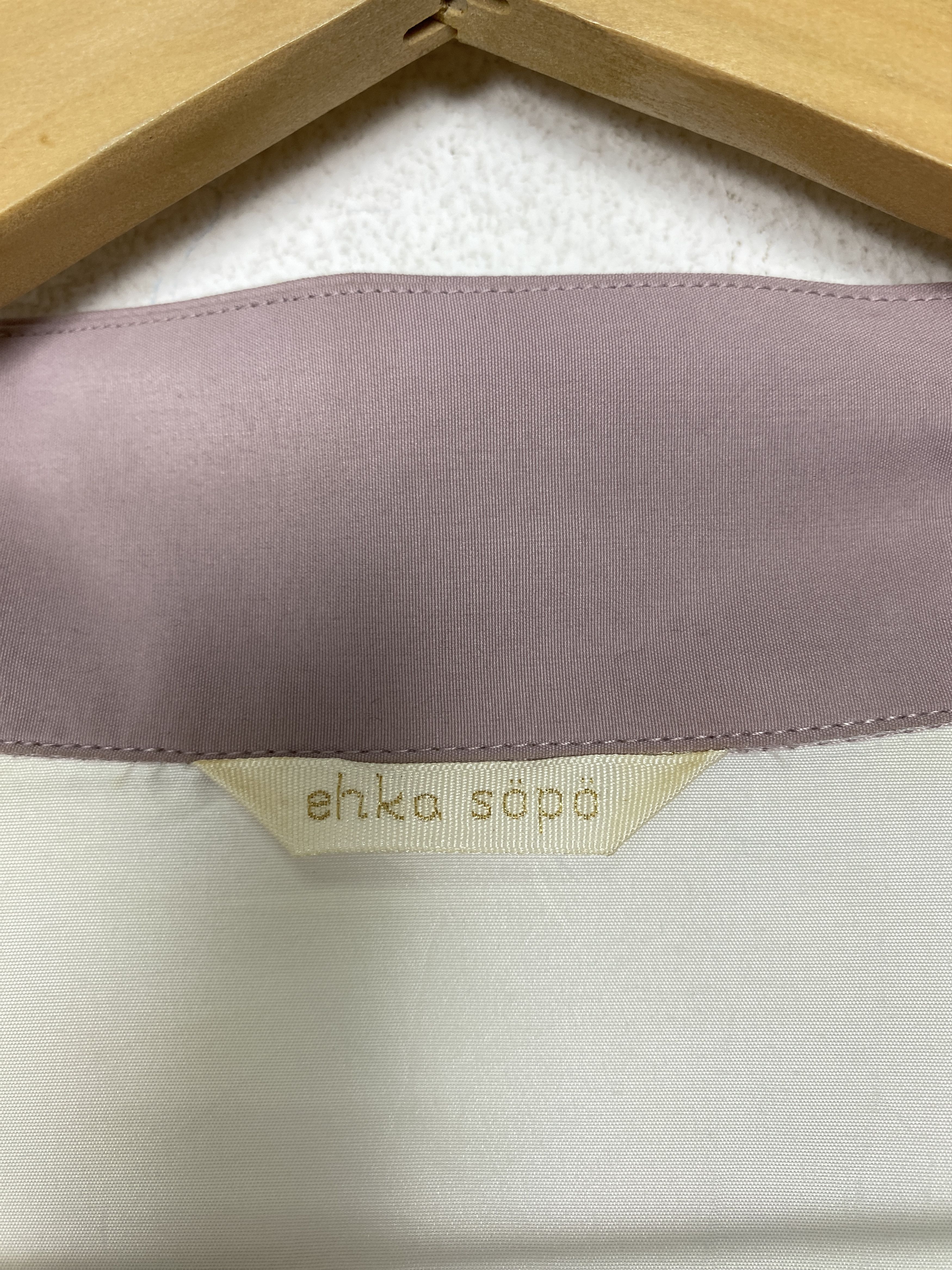 Japanese Brand Vintage Ehka Sopo Zip Up Windbreaker Jacket J1519 Size 3XL / US 20-22 - 13 Thumbnail