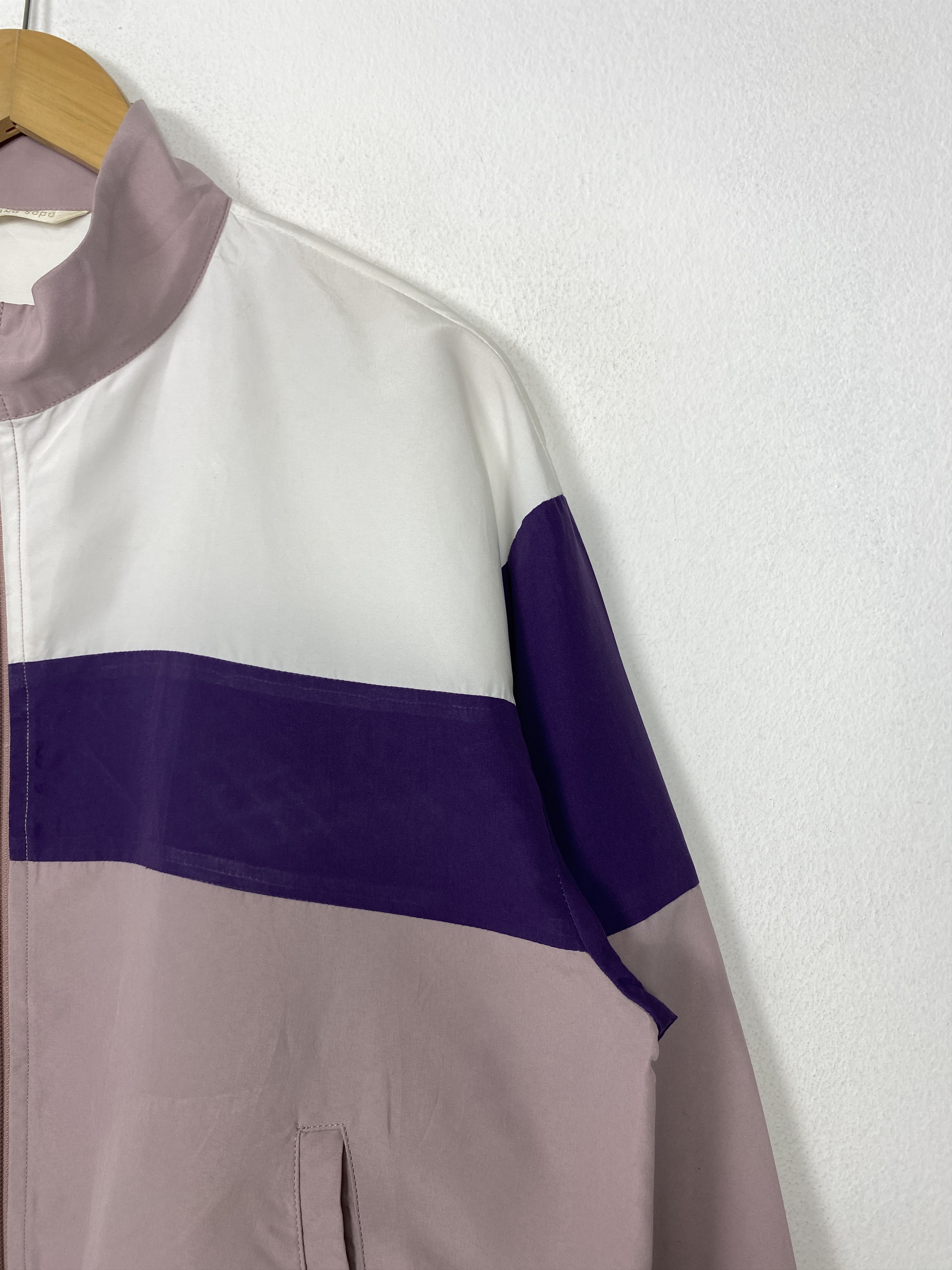 Japanese Brand Vintage Ehka Sopo Zip Up Windbreaker Jacket J1519 Size 3XL / US 20-22 - 3 Thumbnail